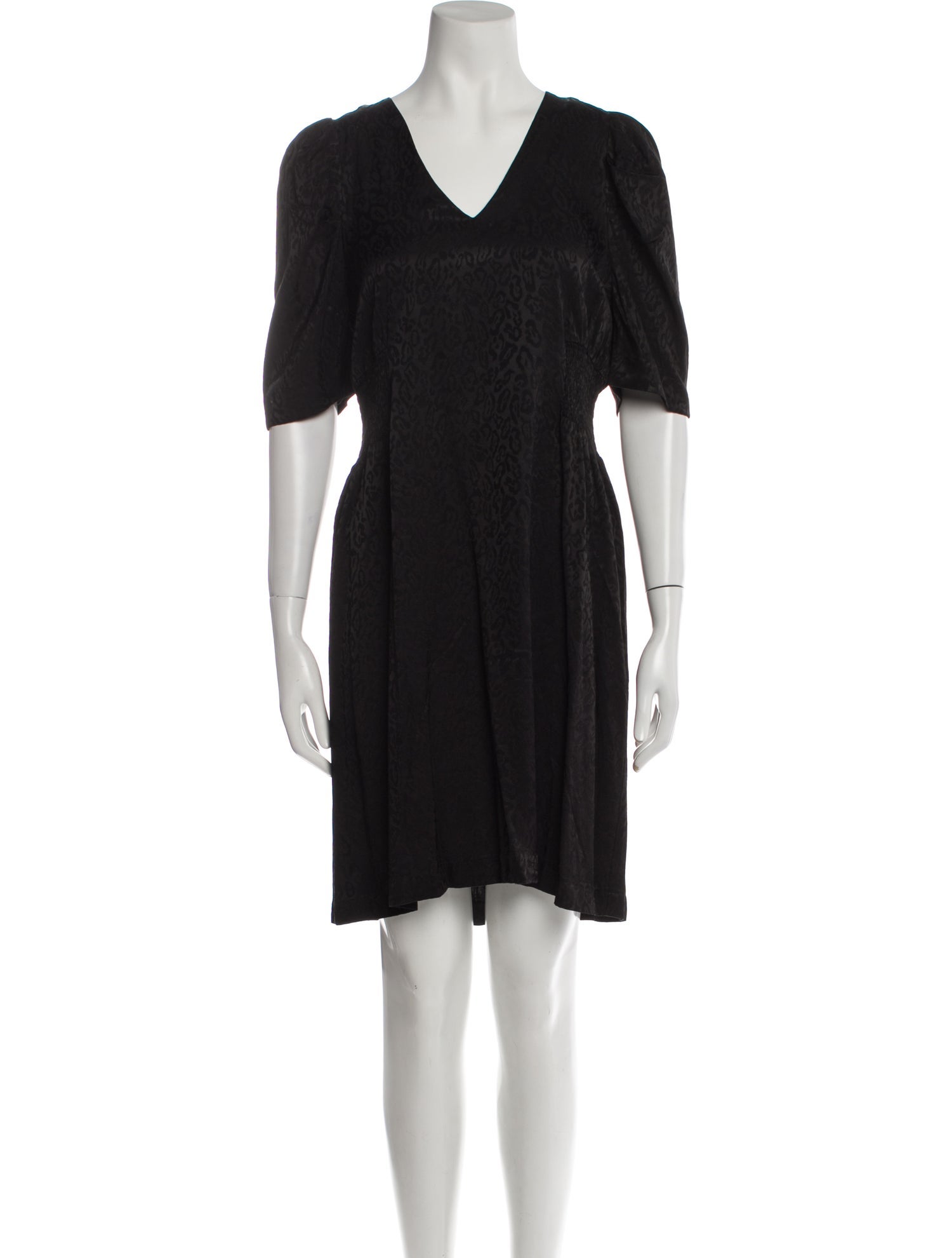 Baum und Pferdgarten V-Neck Mini Dress