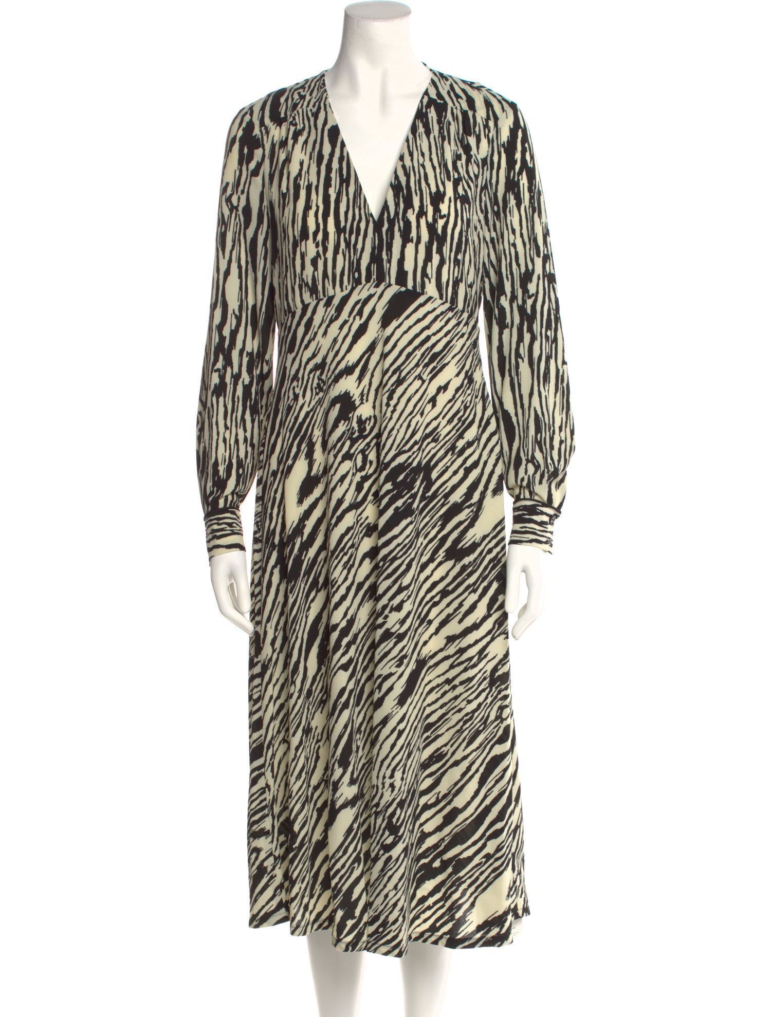 Baum und Pferdgarten Animal Print Midi Length Dress