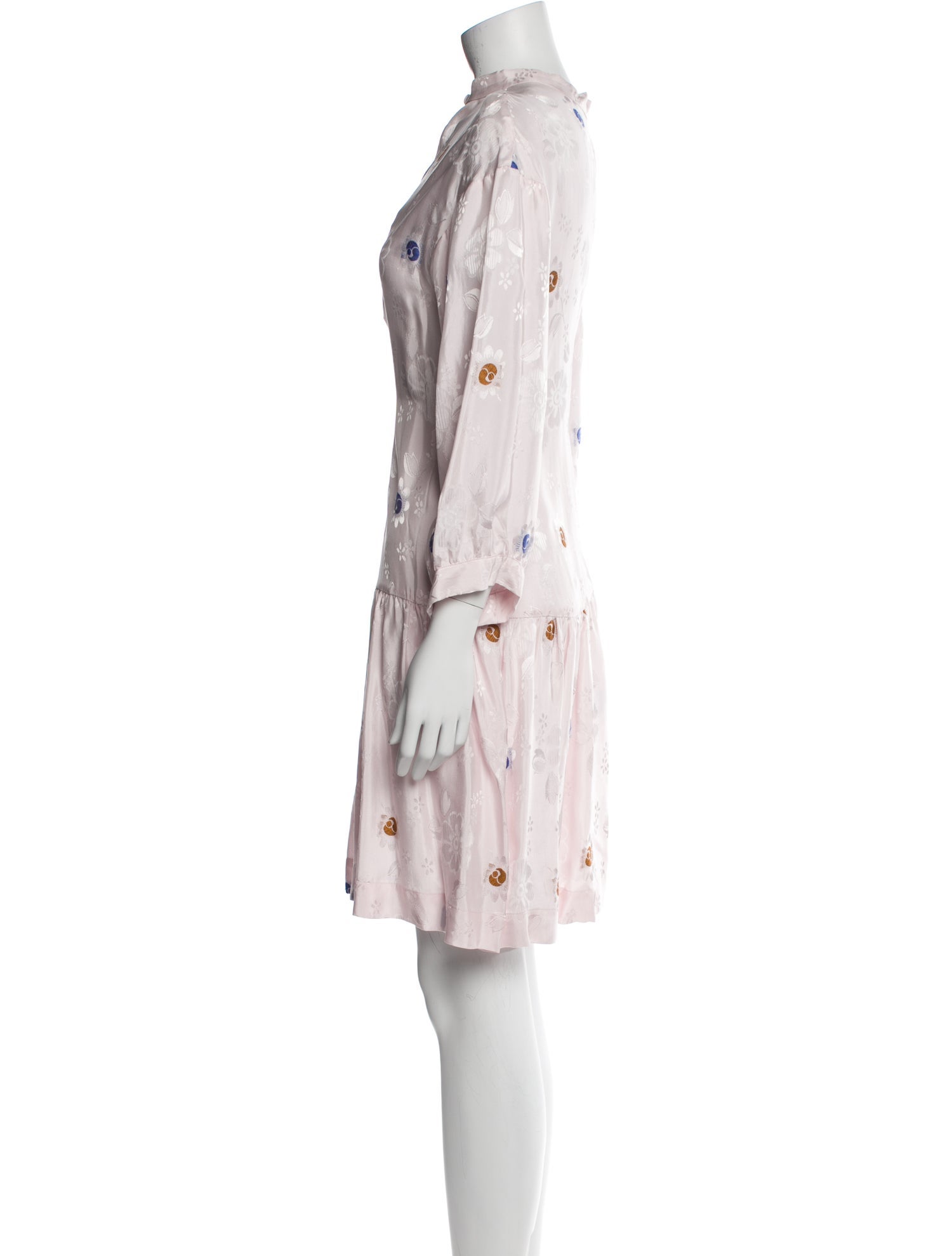 Baum und Pferdgarten Floral Print Knee-Length Dress