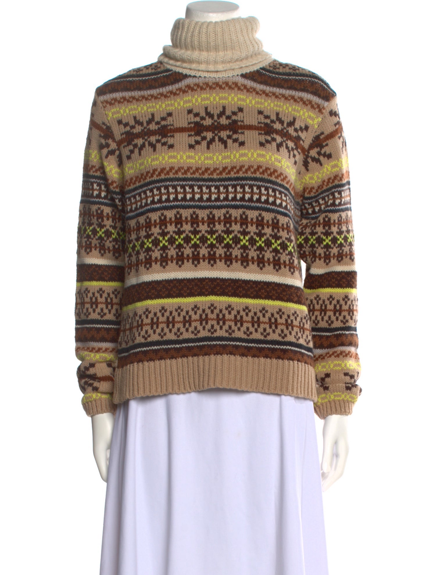 Baum und Pferdgarten Striped Turtleneck Sweater