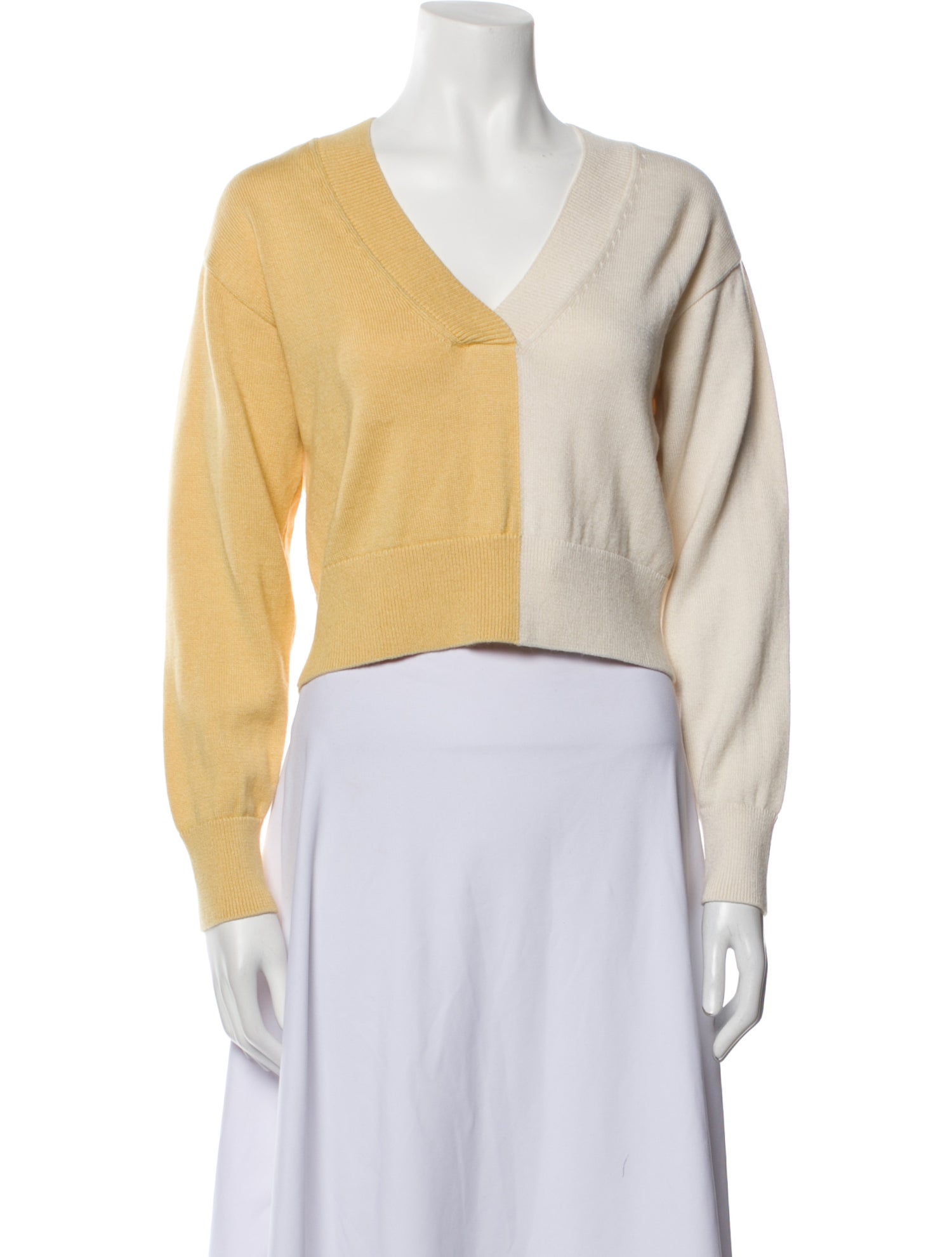 Baum und Pferdgarten V-Neck Sweater