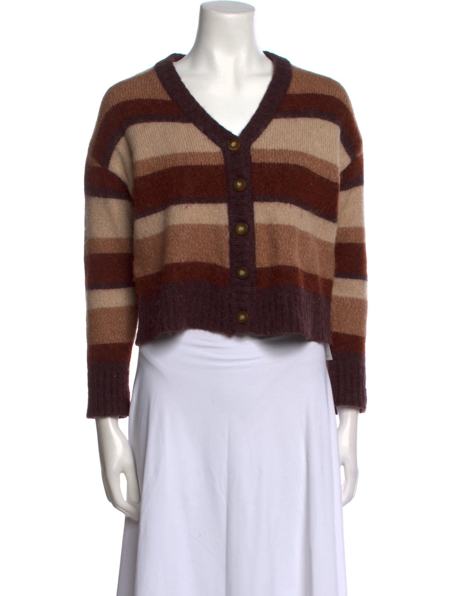 Baum und Pferdgarten Striped V-Neck Sweater