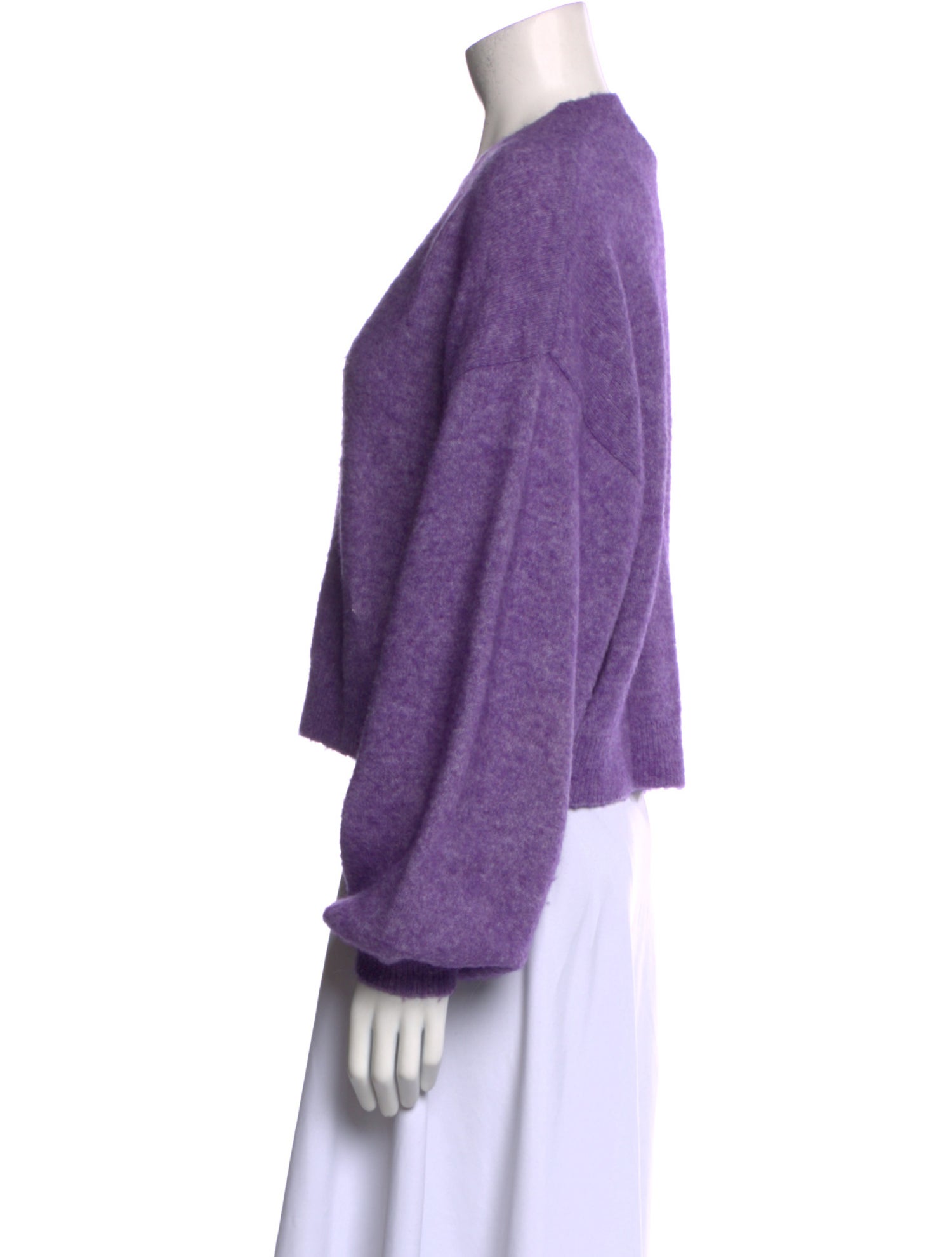 Baum und Pferdgarten V-Neck Sweater