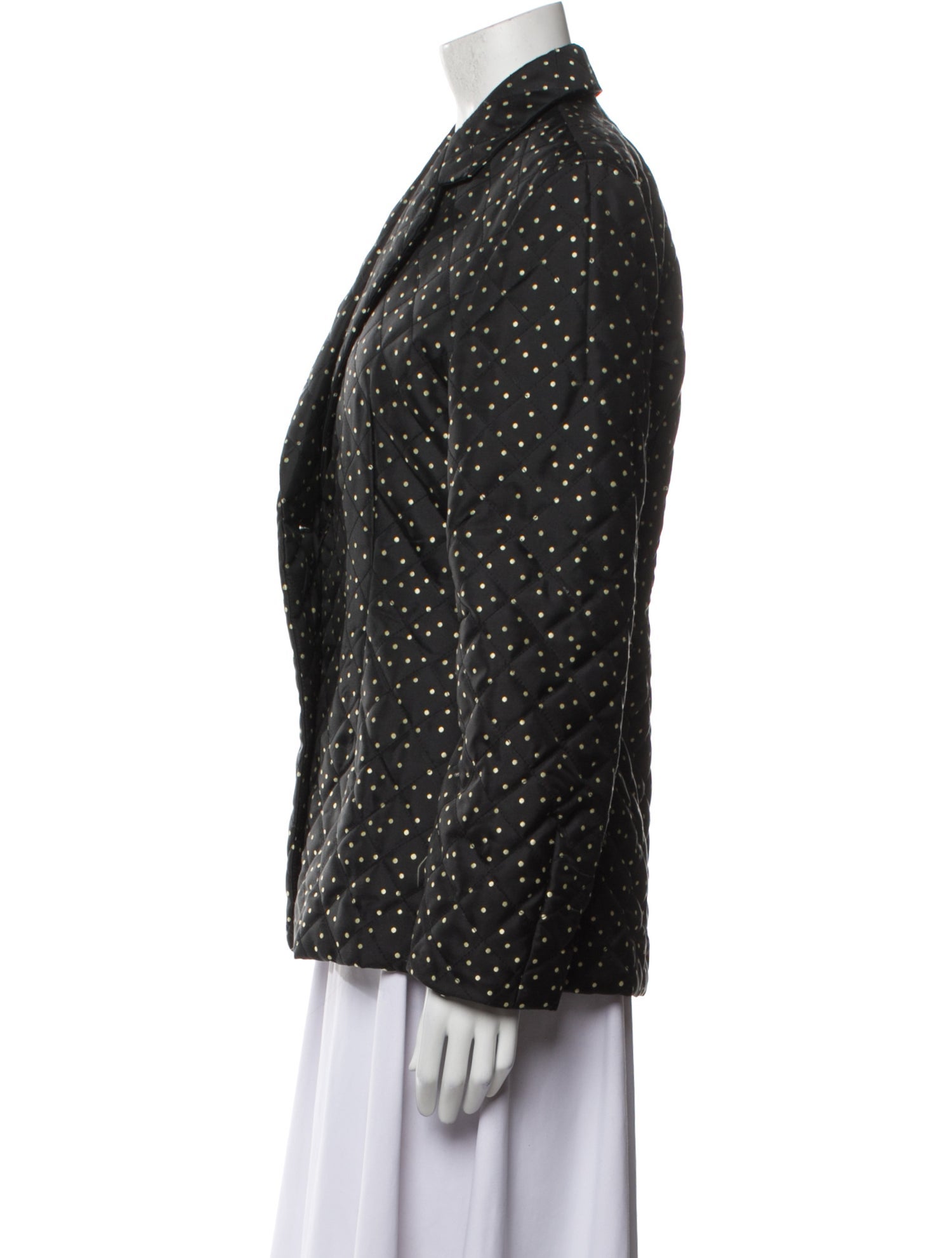 Baum und Pferdgarten Polka Dot Print Blazer