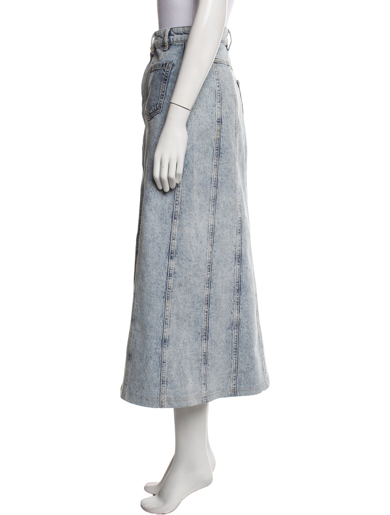 Baum und Pferdgarten Midi Length Skirt