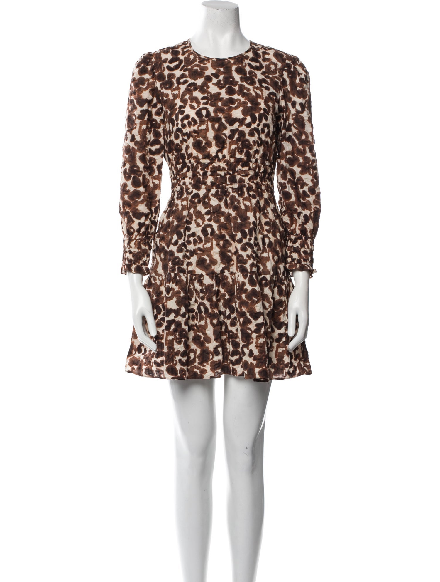 Baum und Pferdgarten Animal Print Mini Dress