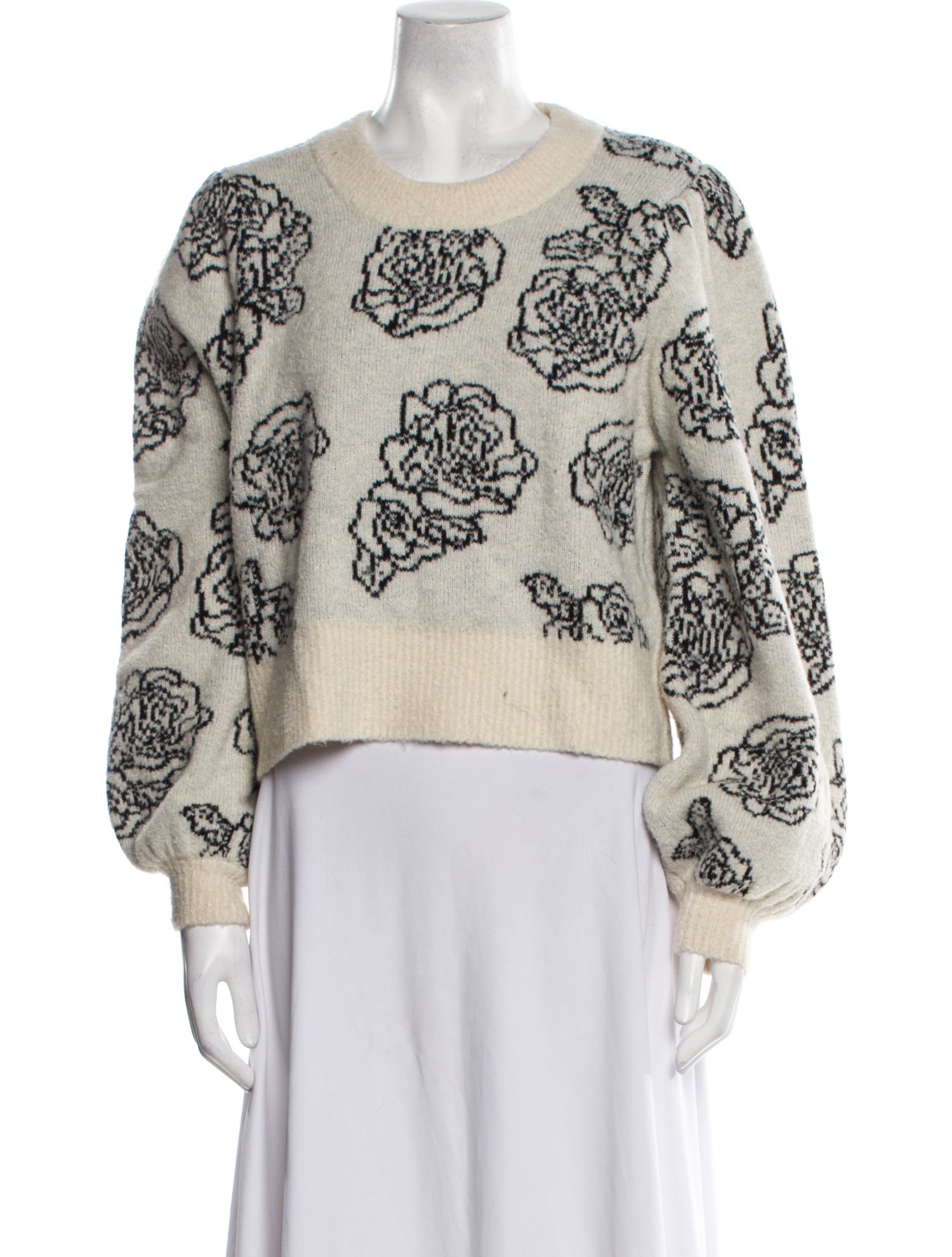 Baum und Pferdgarten Wool Printed Sweater