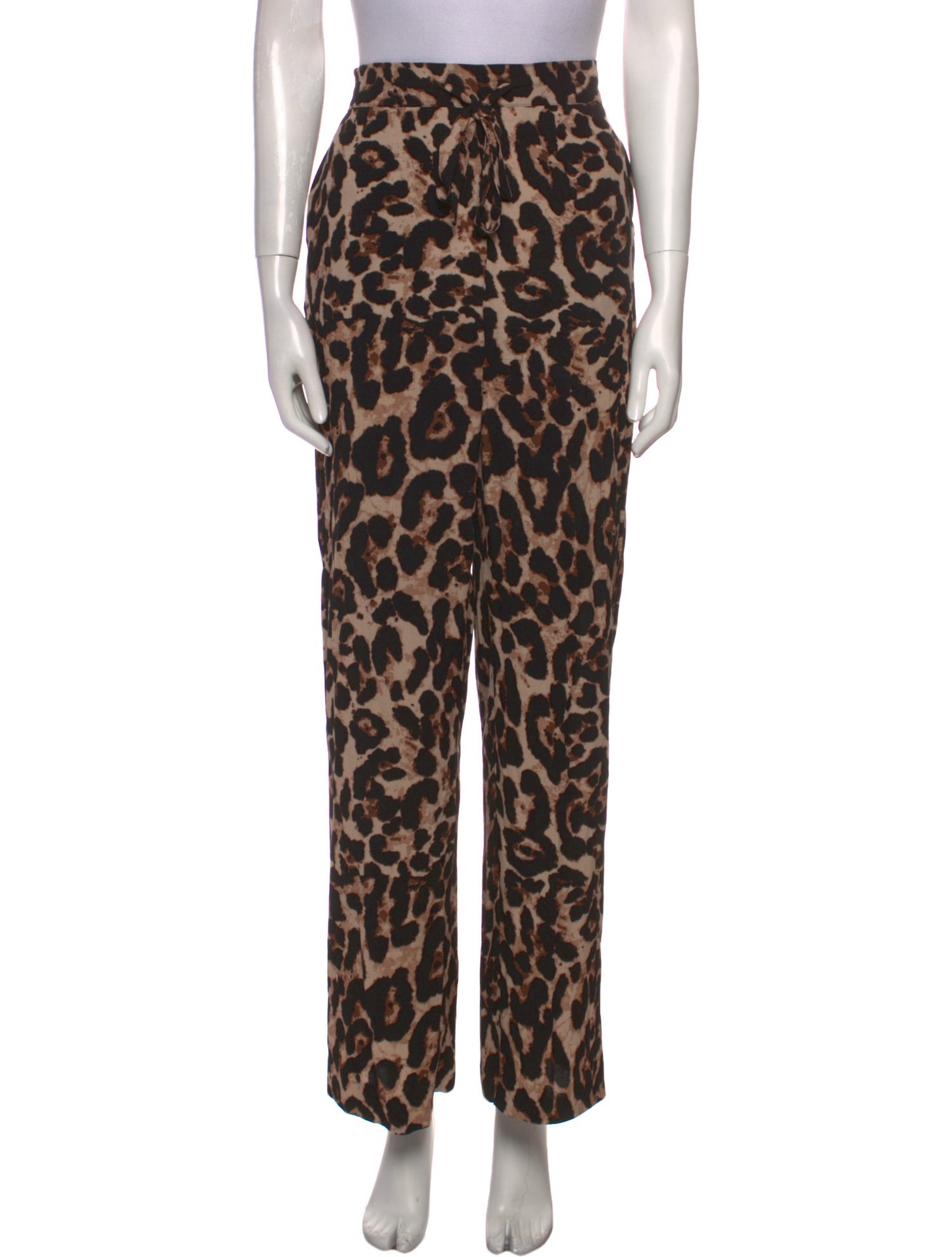 Baum und Pferdgarten Animal Print Wide Leg Pants