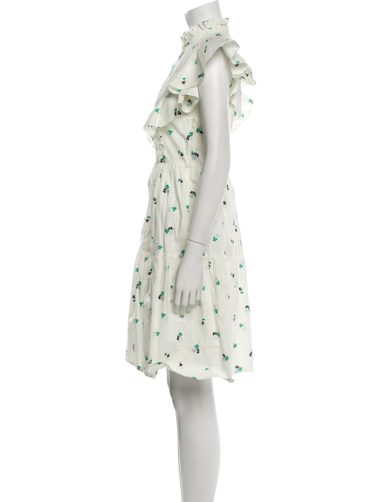Baum und Pferdgarten Floral Print Knee-Length Dress