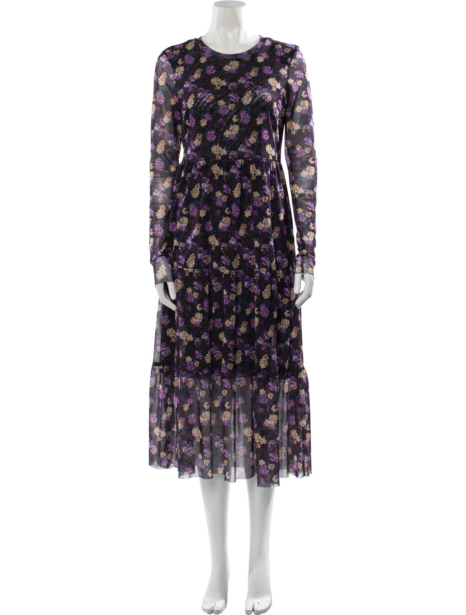 Baum und Pferdgarten Floral Print Long Dress