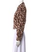 Baum und Pferdgarten Animal Print Long Sleeve Button-Up Top