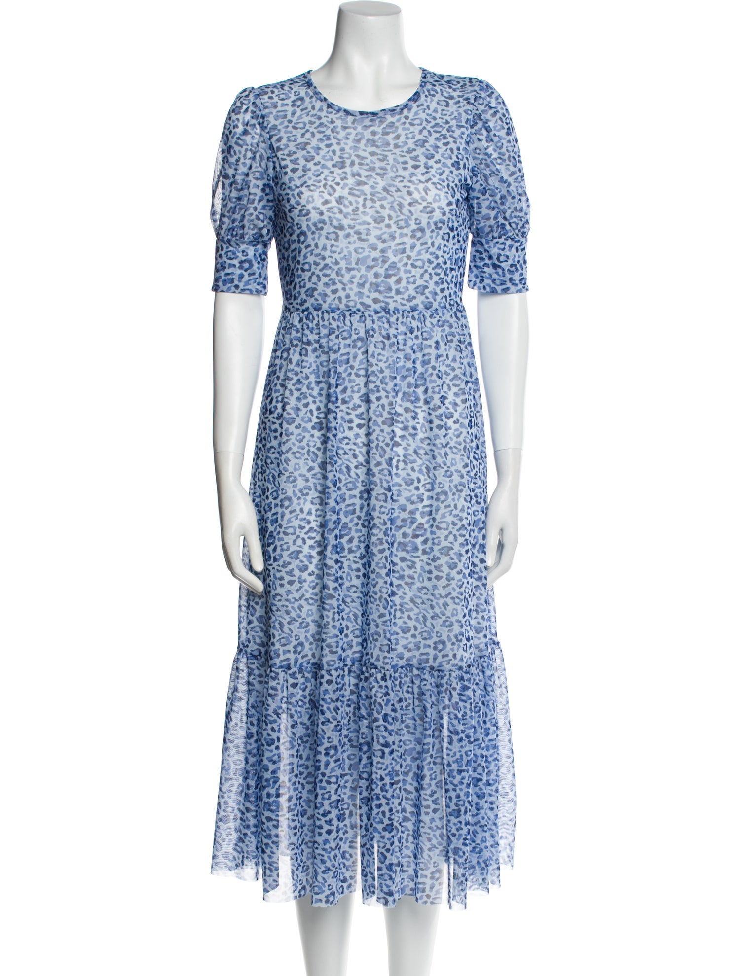 Baum und Pferdgarten Animal Print Midi Length Dress w/ Tags