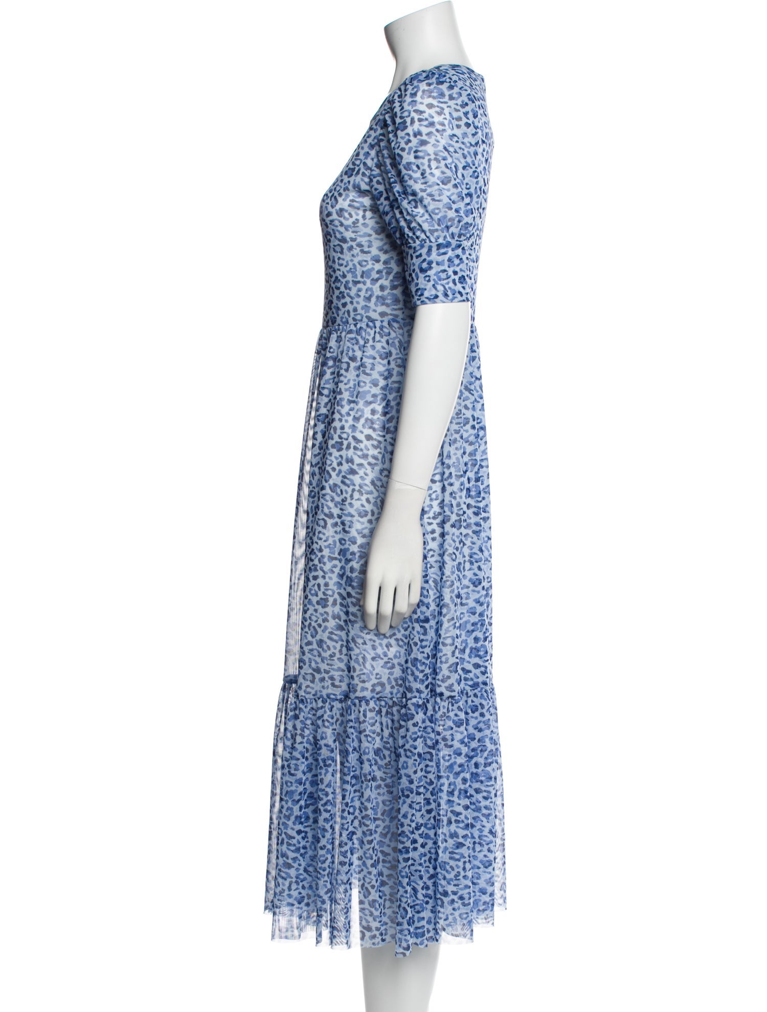 Baum und Pferdgarten Animal Print Midi Length Dress w/ Tags