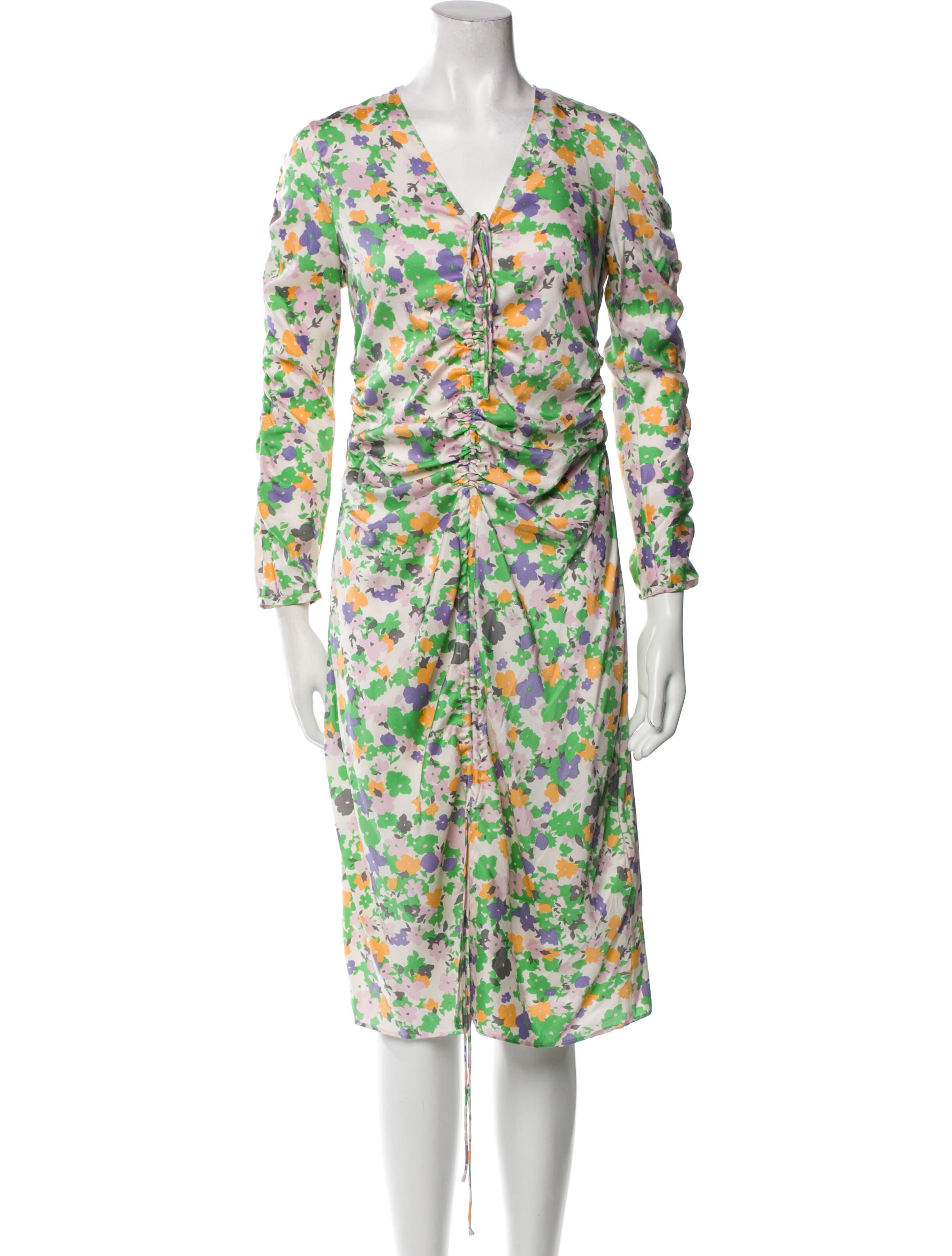 Baum und Pferdgarten Silk Midi Length Dress