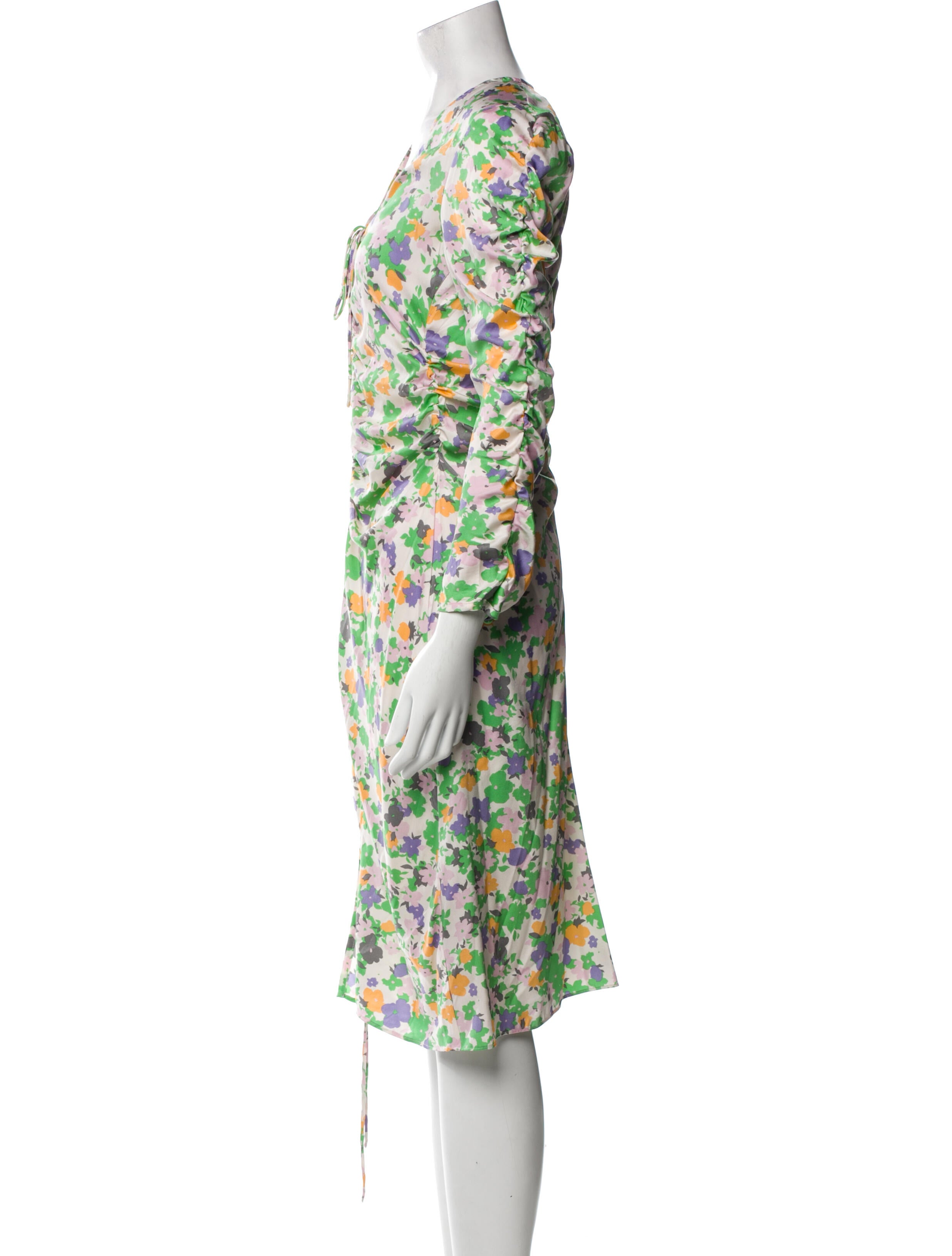 Baum und Pferdgarten Silk Midi Length Dress