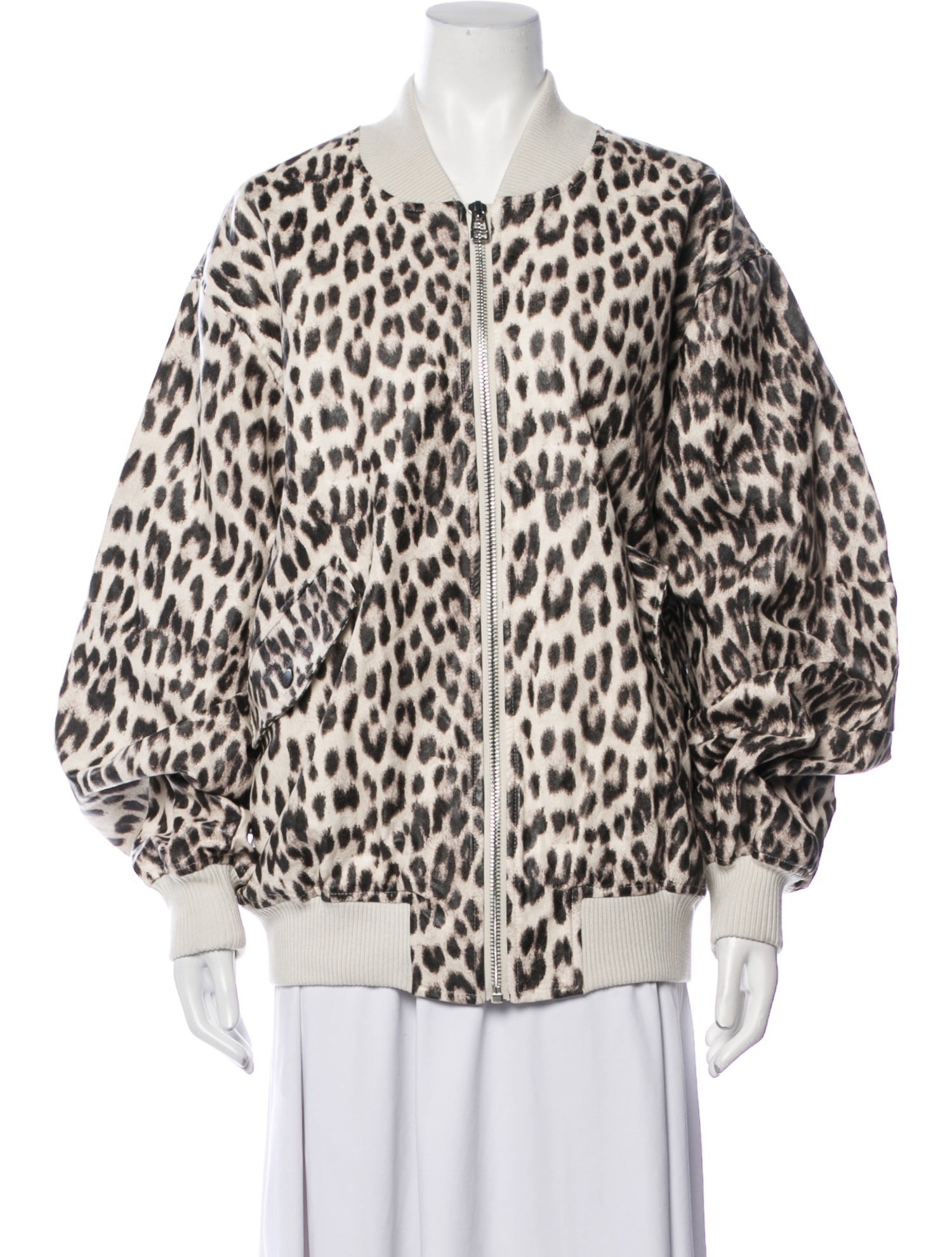 Baum und Pferdgarten Animal Print Bomber Jacket w/ Tags