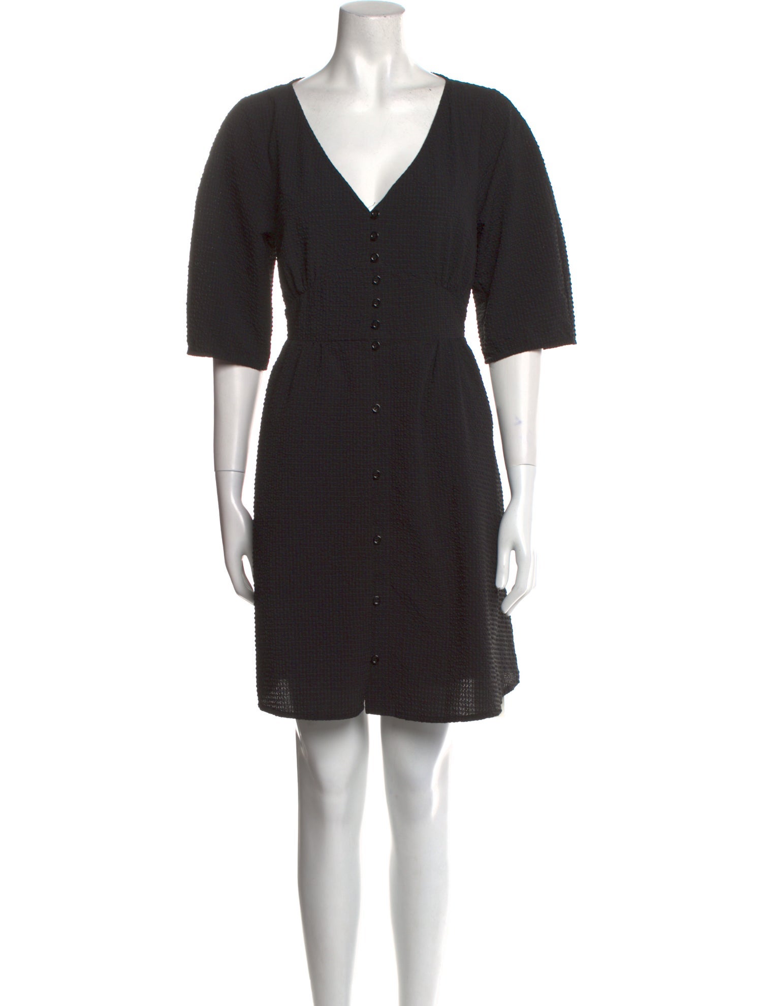 Baum und Pferdgarten V-Neck Mini Dress