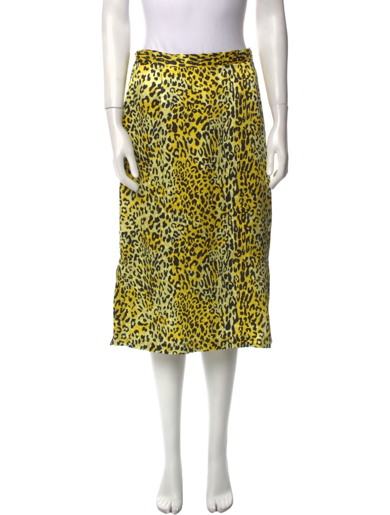 Baum und Pferdgarten Silk Knee-Length Skirt