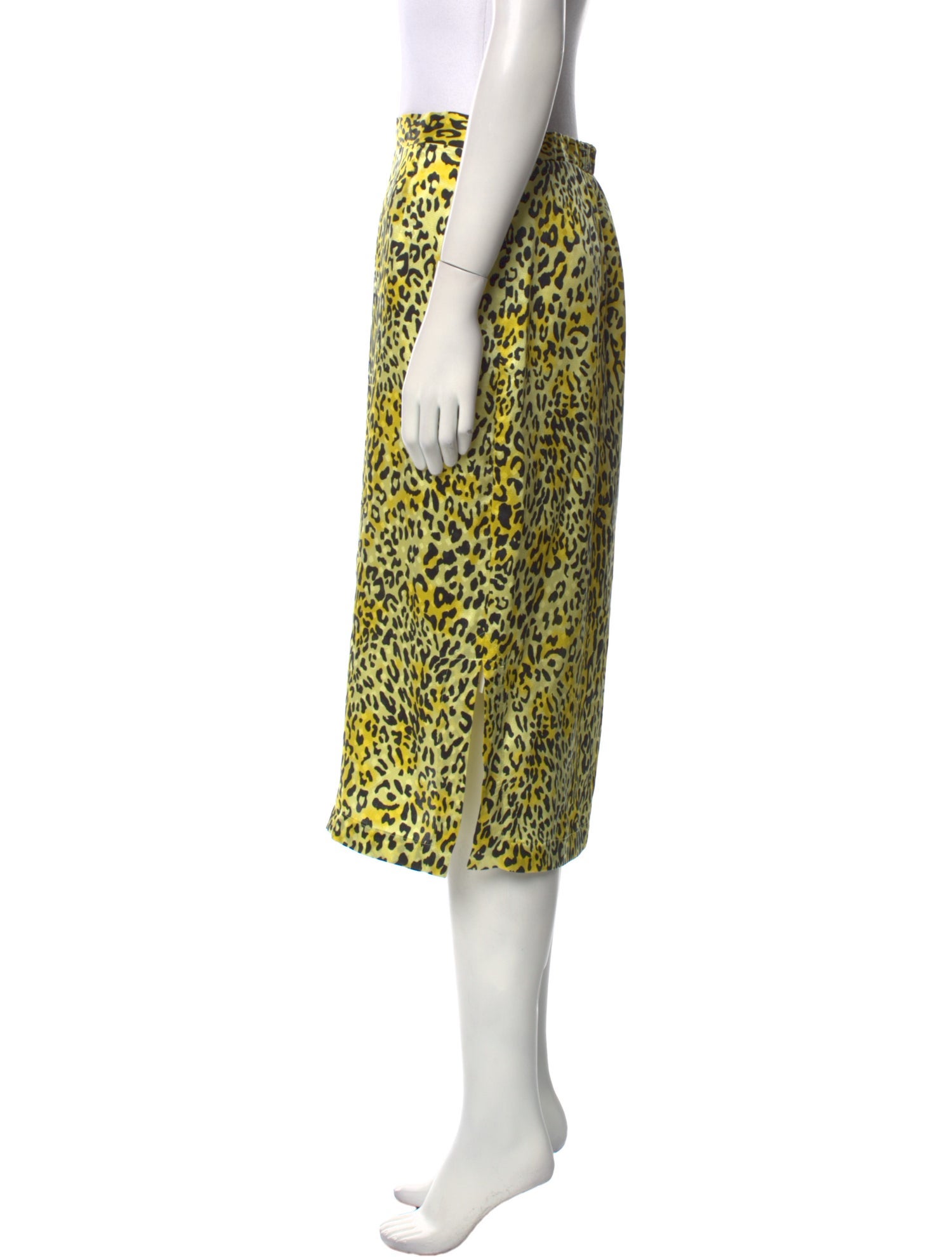 Baum und Pferdgarten Silk Knee-Length Skirt