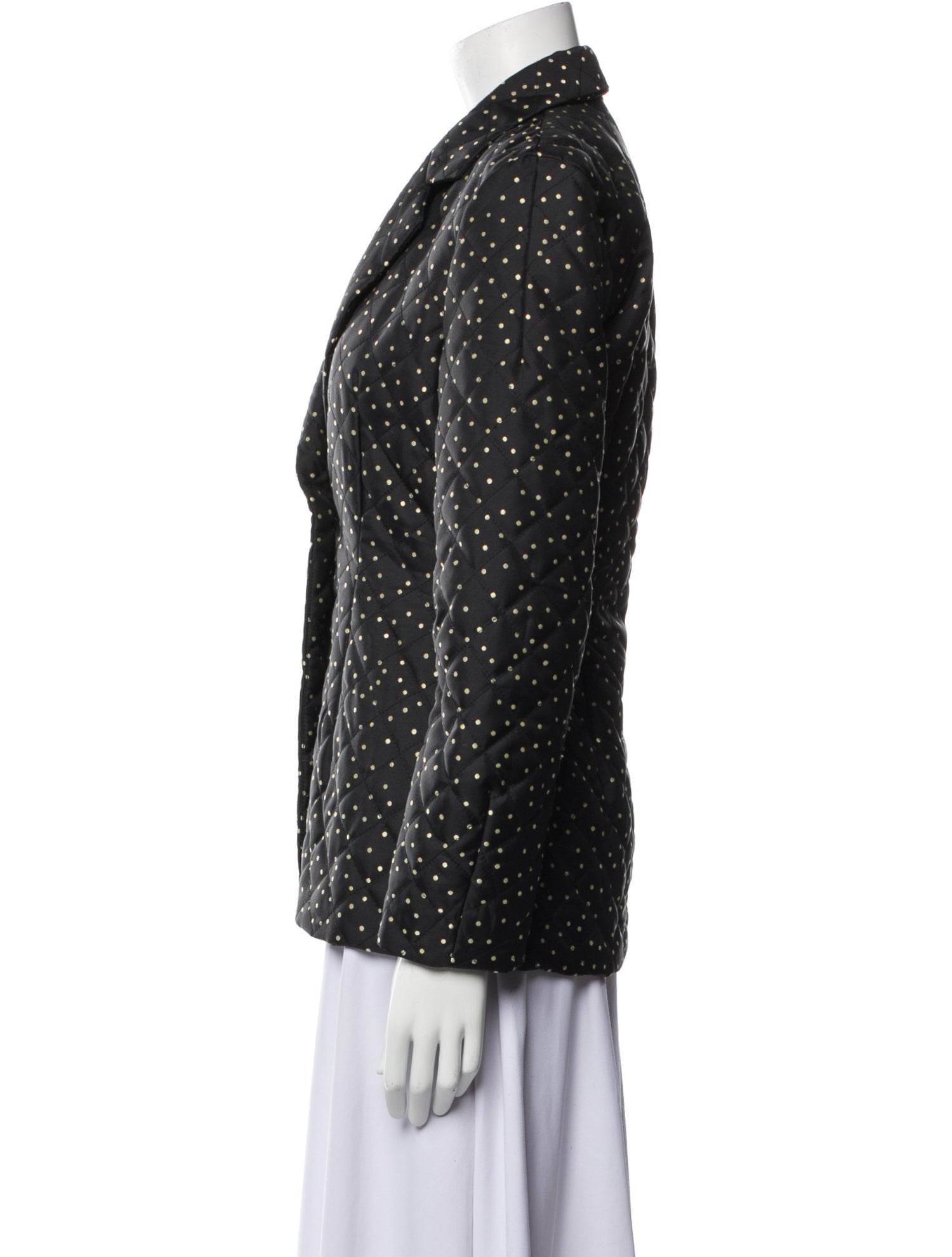 Baum und Pferdgarten Polka Dot Print Blazer