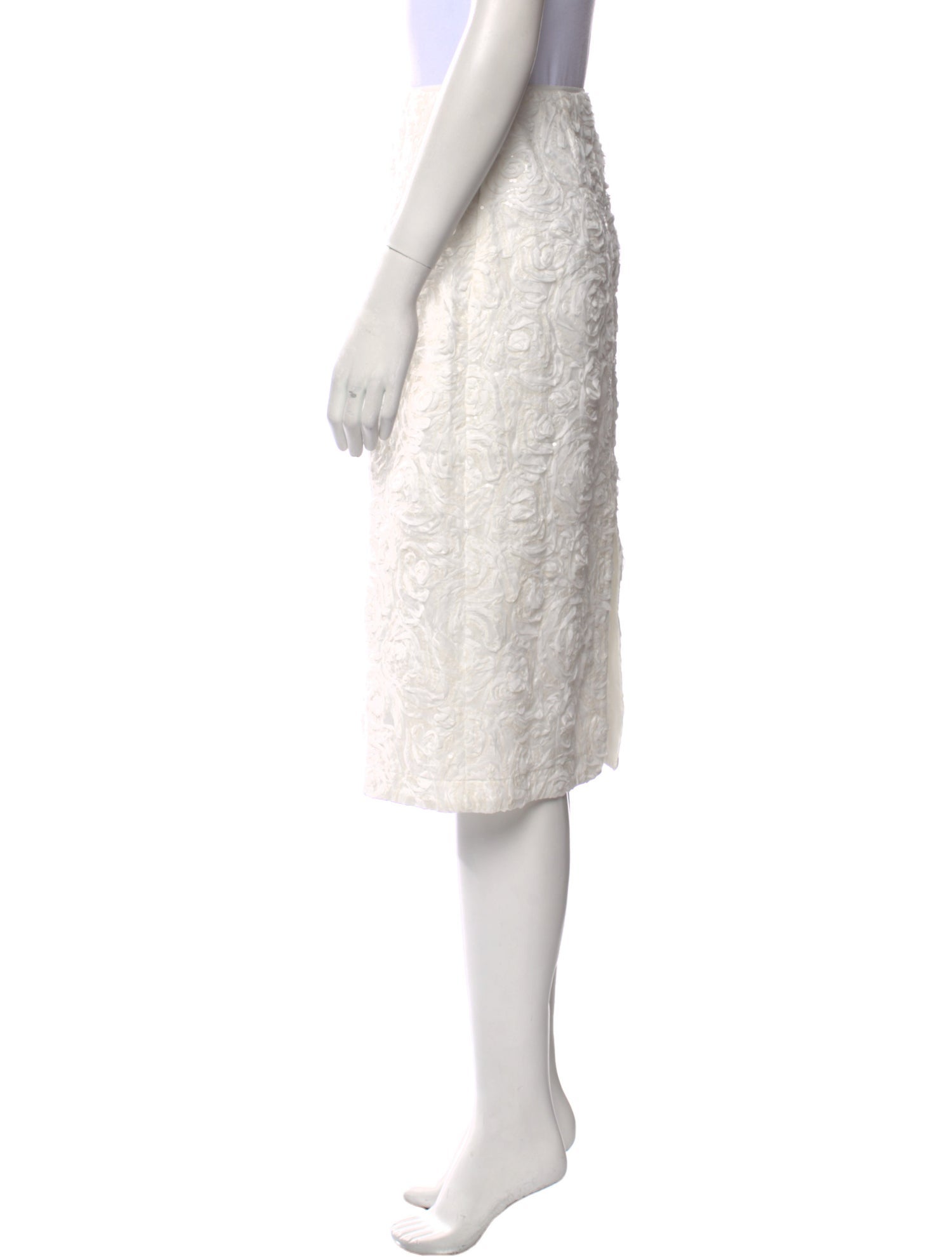 Baum und Pferdgarten Lace Trim Embellishment Knee-Length Skirt