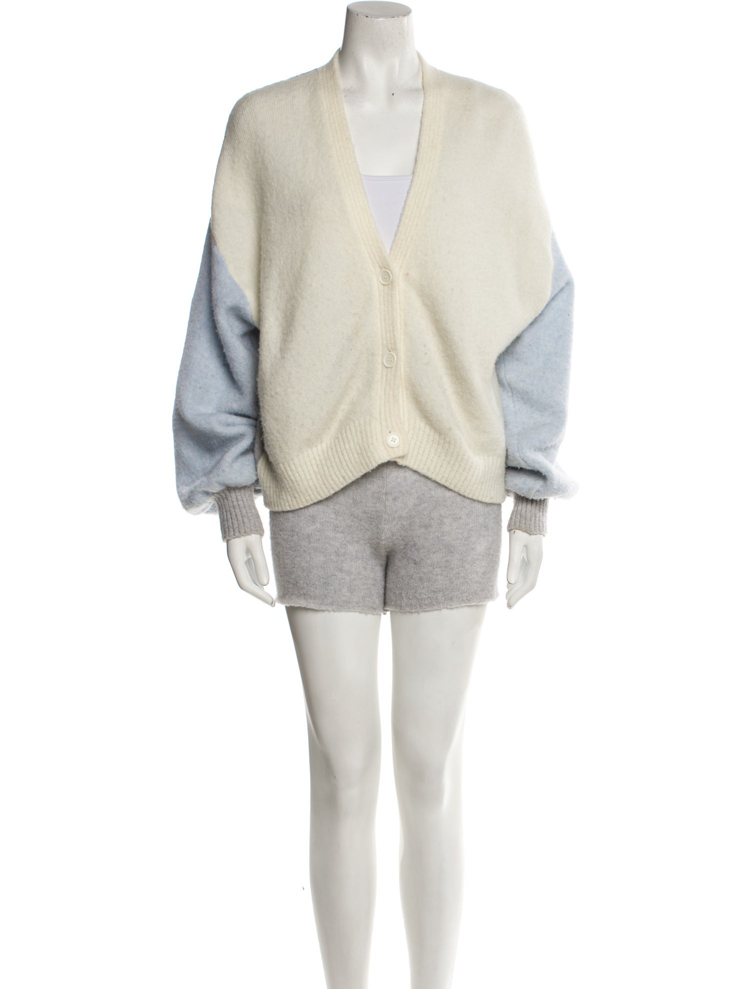 Baum und Pferdgarten Wool Colorblock Pattern Short Set