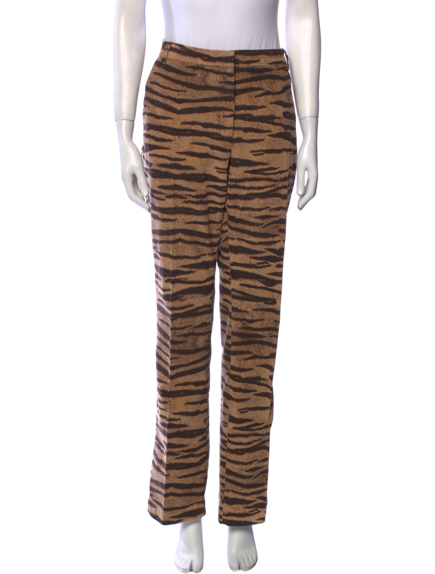 Baum und Pferdgarten Animal Print Straight Leg Pants
