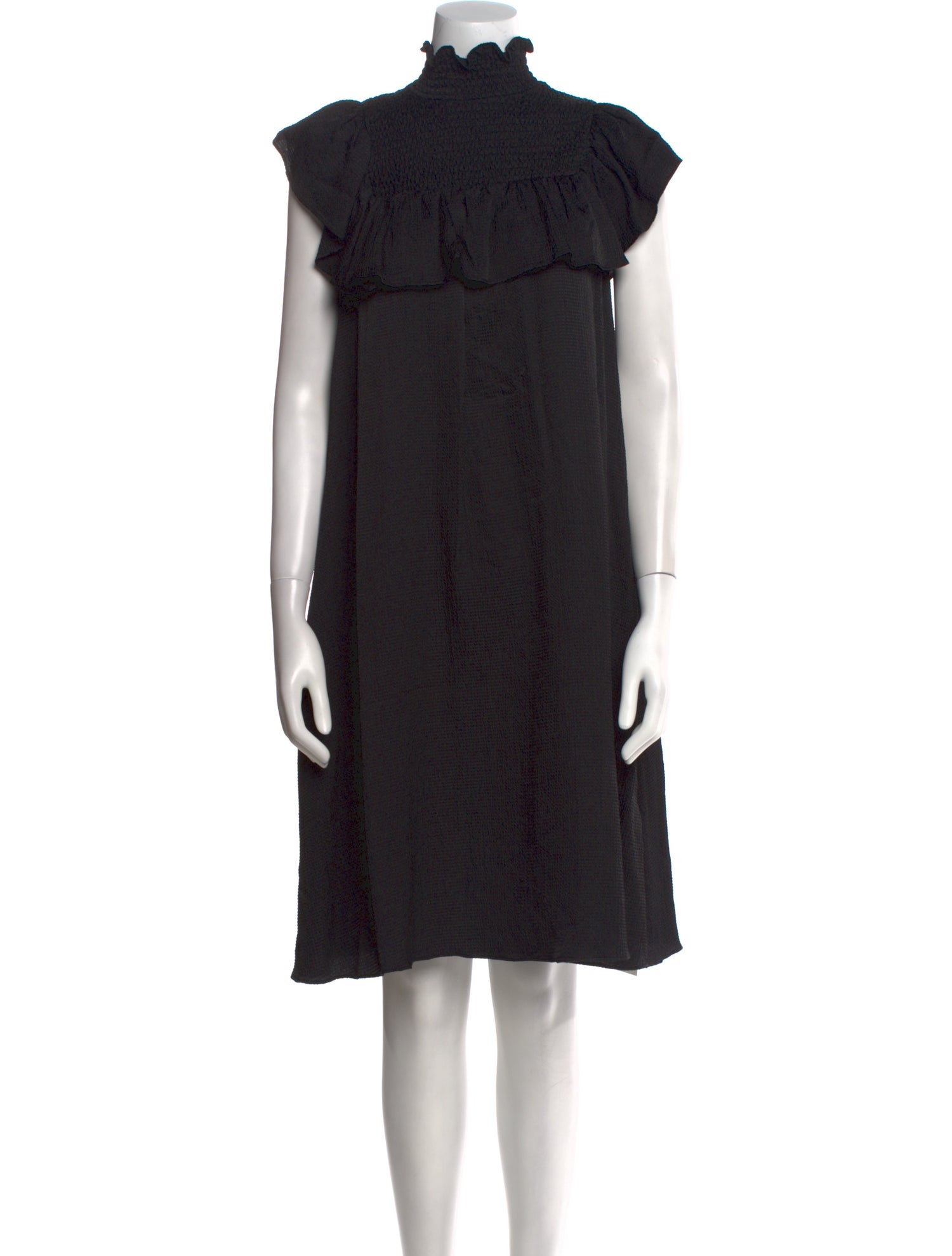 Baum und Pferdgarten Turtleneck Knee-Length Dress
