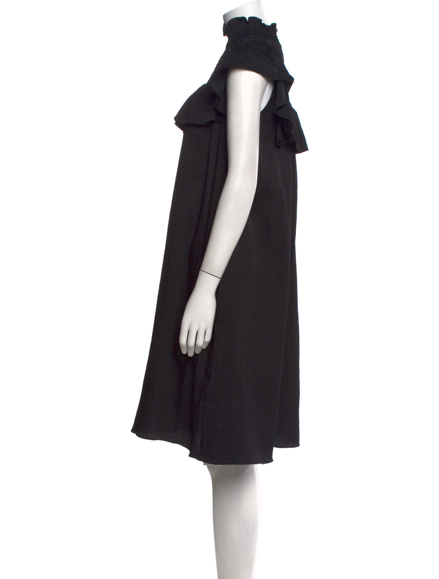 Baum und Pferdgarten Turtleneck Knee-Length Dress