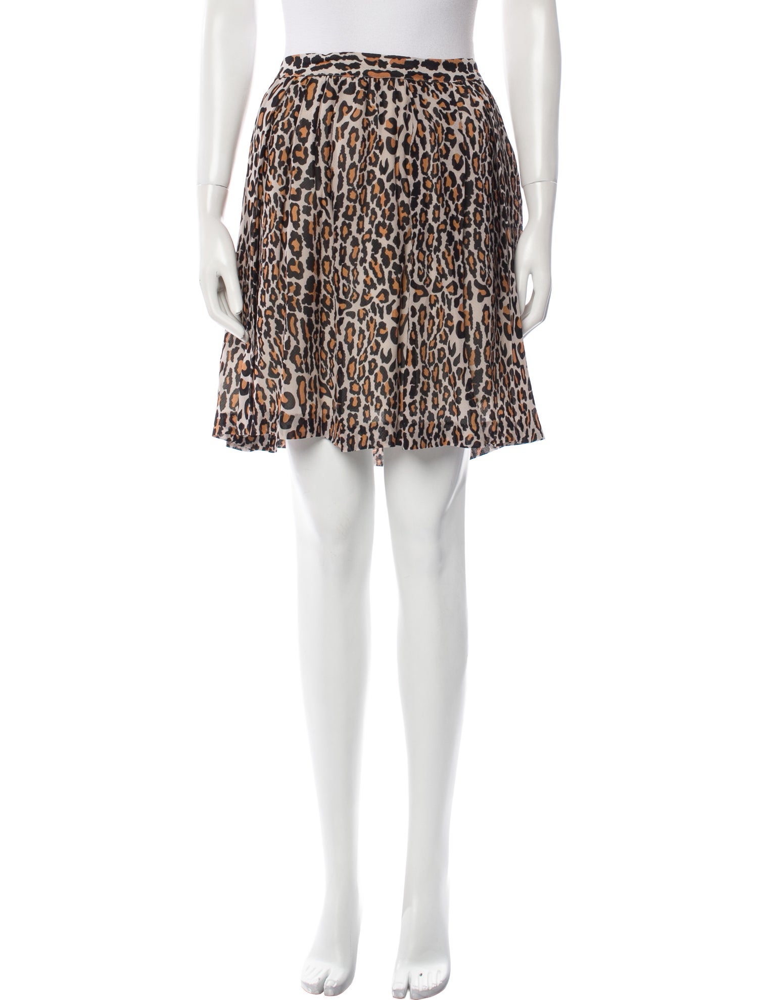 Baum und Pferdgarten Animal Print Knee-Length Skirt