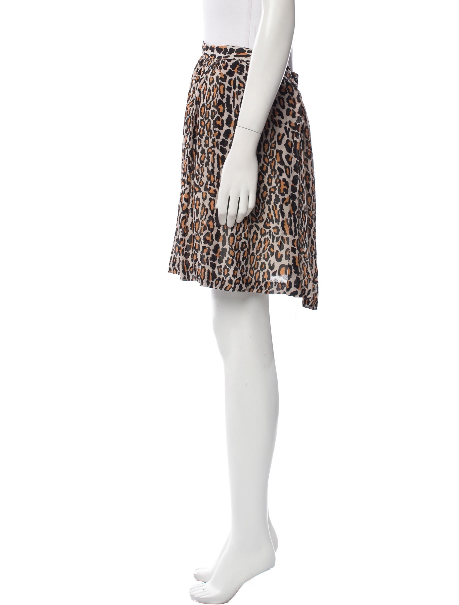 Baum und Pferdgarten Animal Print Knee-Length Skirt