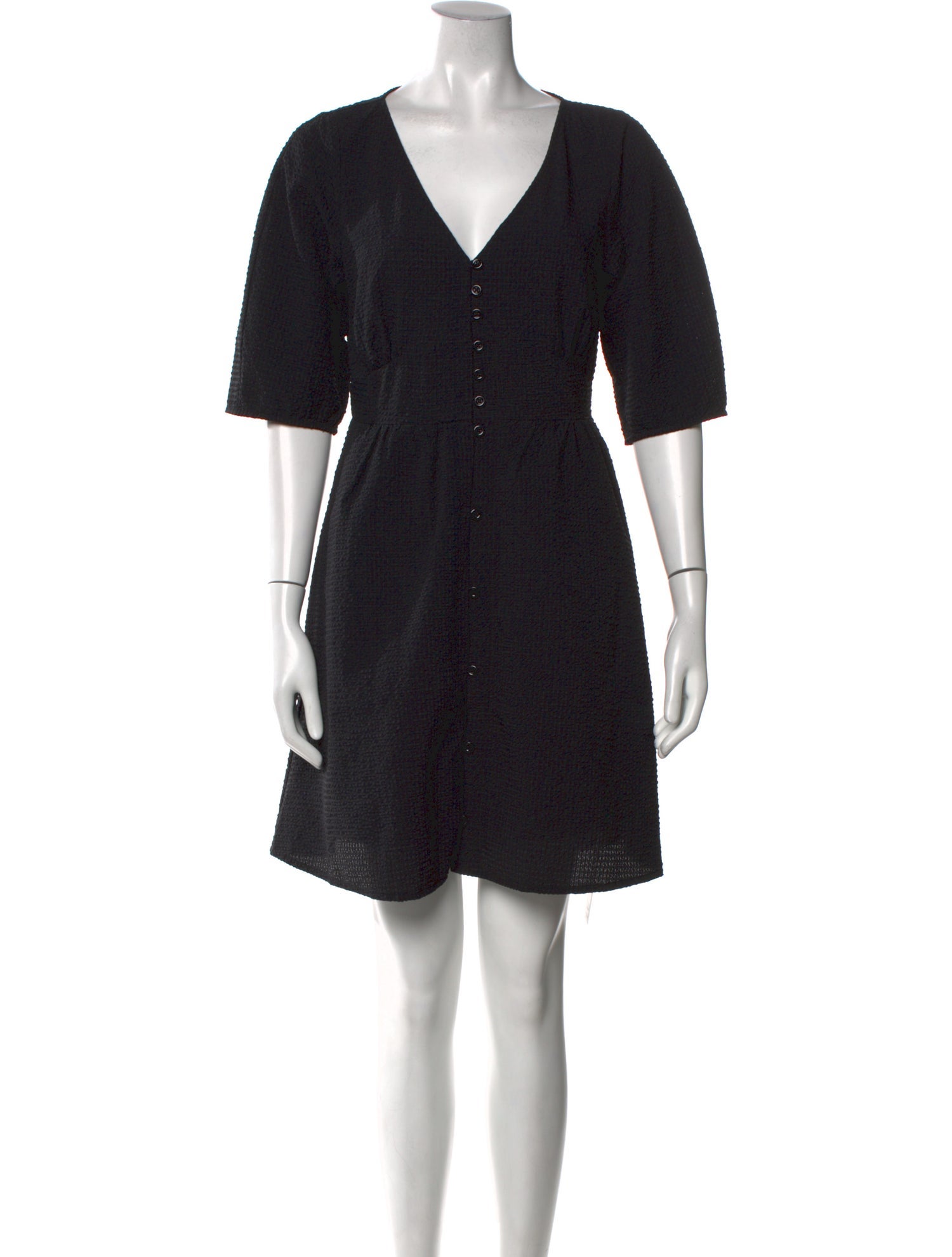 Baum und Pferdgarten V-Neck Mini Dress