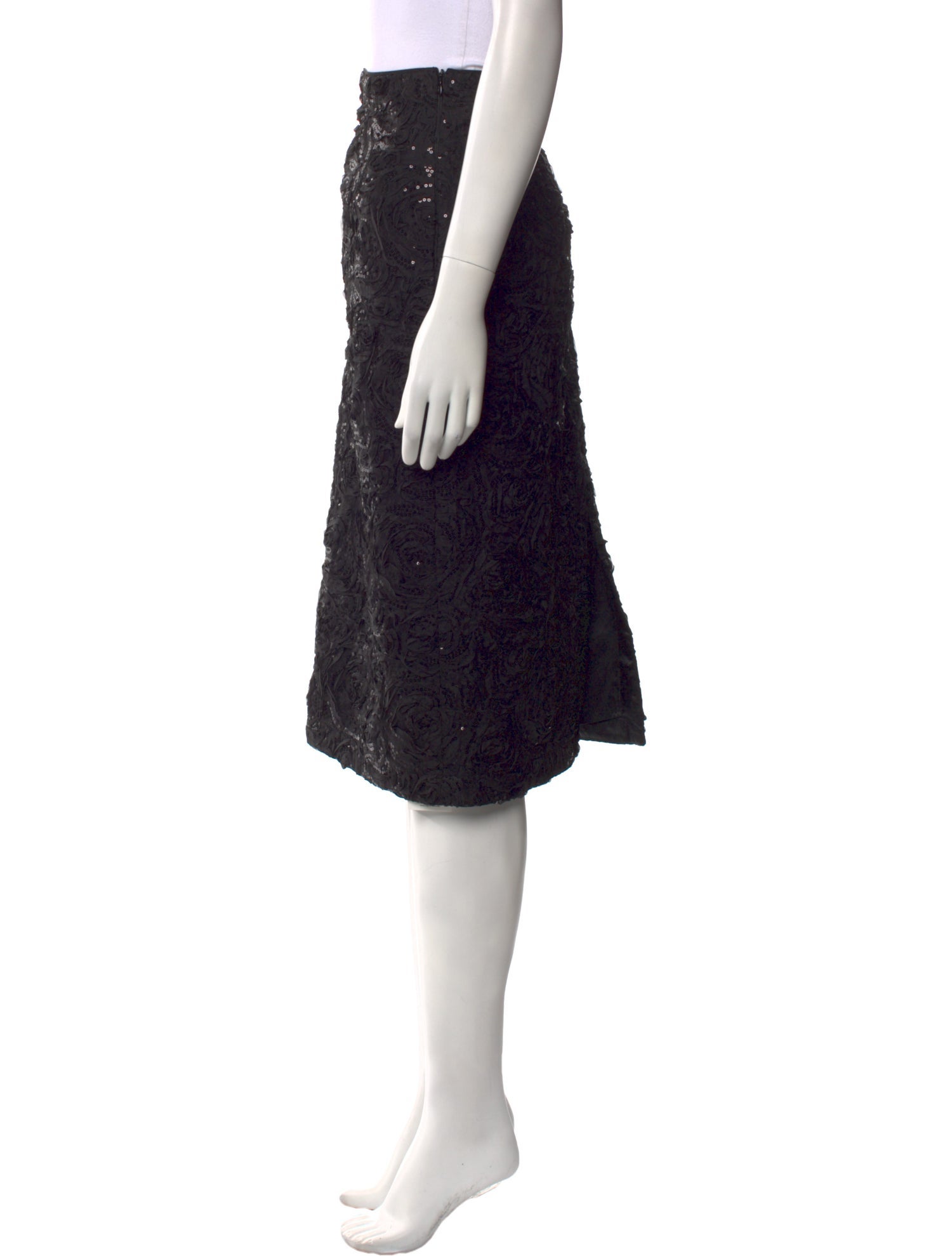 Baum und Pferdgarten Sequin Embellishments Knee-Length Skirt w/ Tags