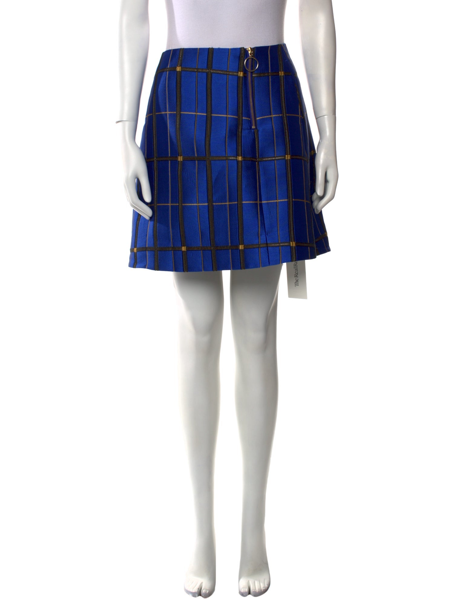 Baum und Pferdgarten Plaid Print Mini Skirt w/ Tags