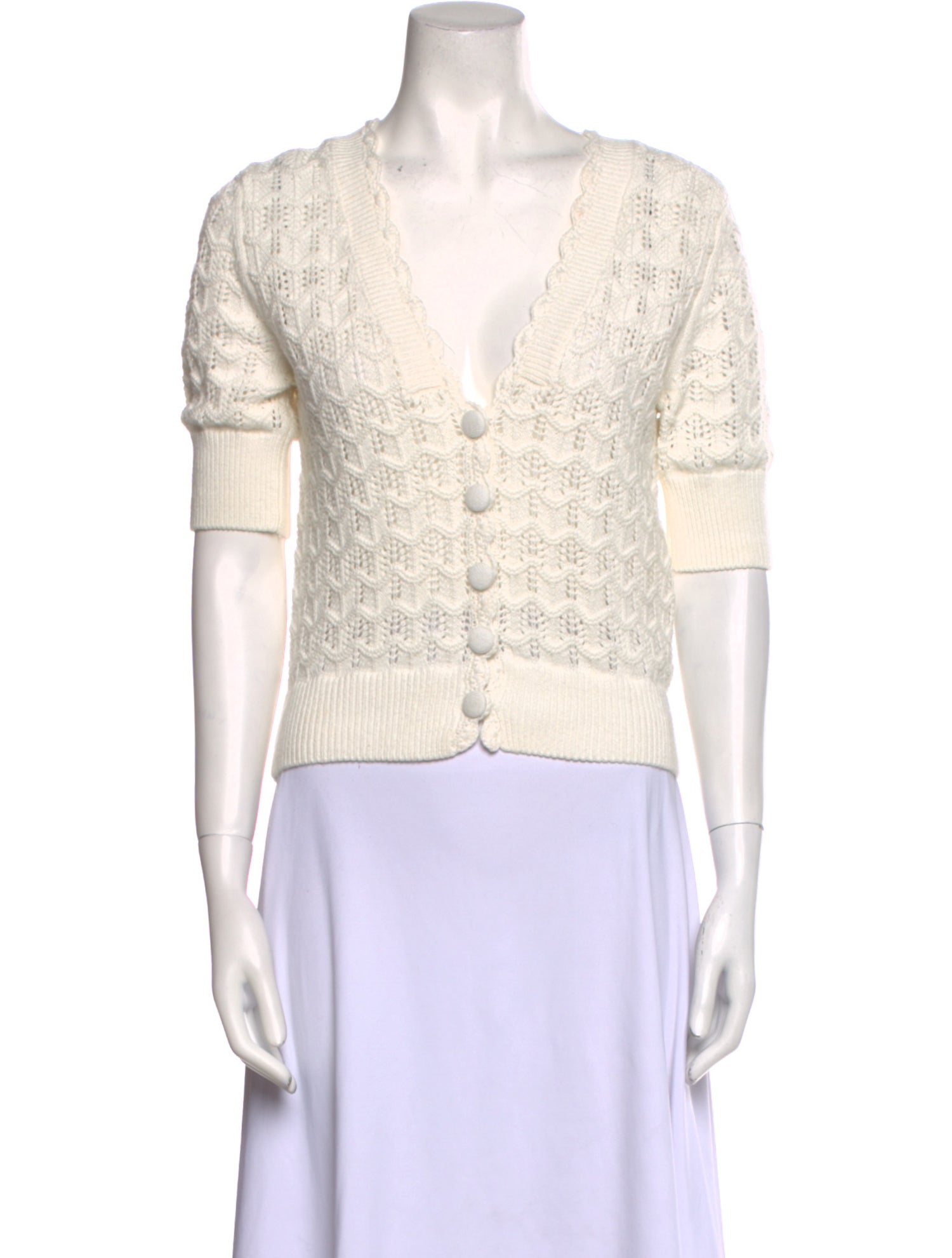 Baum und Pferdgarten V-Neck Sweater