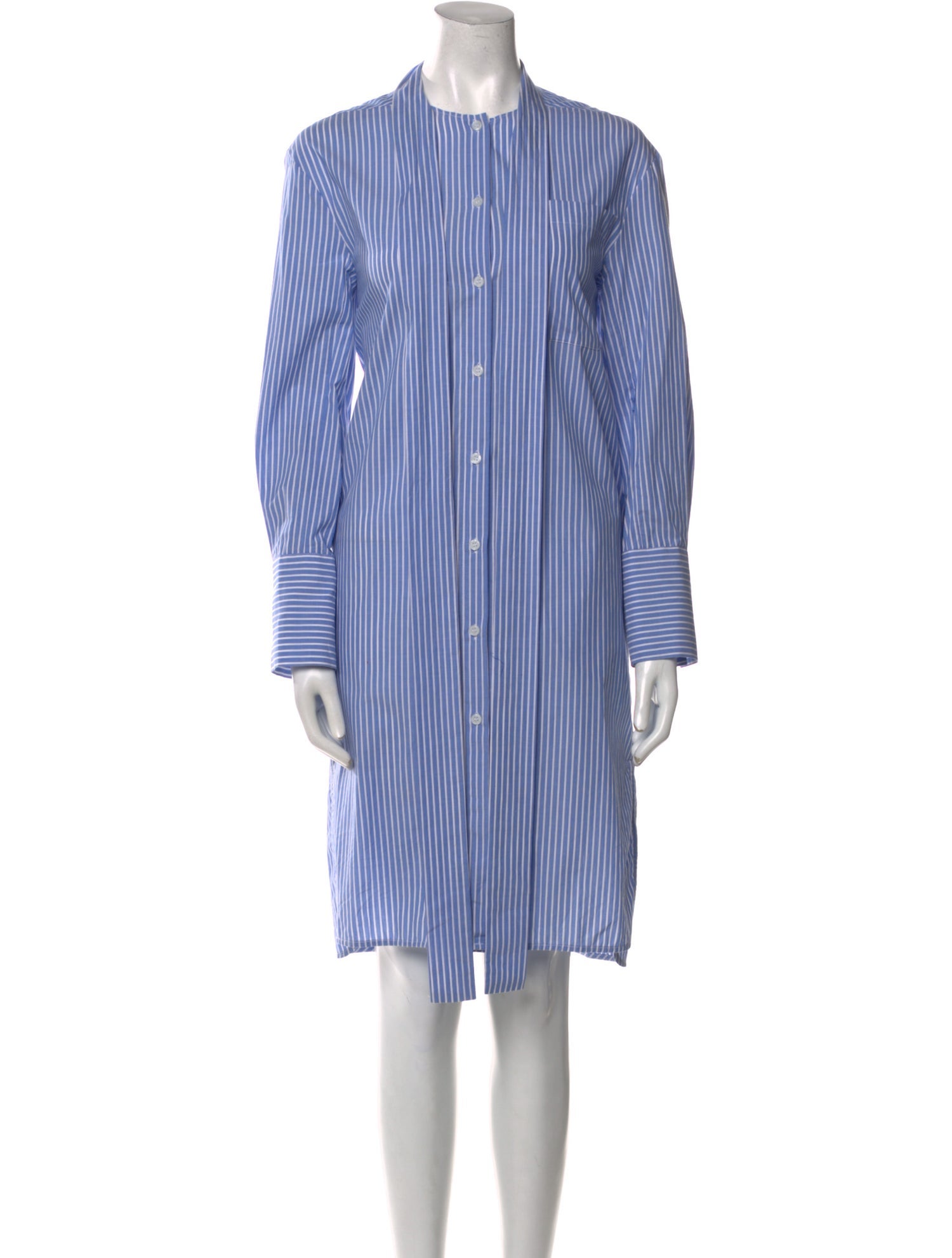 Baum und Pferdgarten Striped Knee-Length Dress