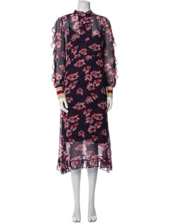 Baum und Pferdgarten Printed Midi Length Dress