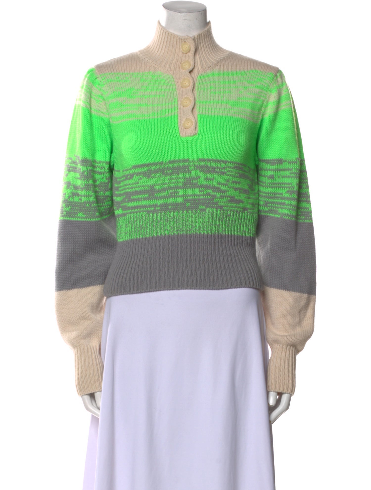 Baum und Pferdgarten Wool Striped Sweater