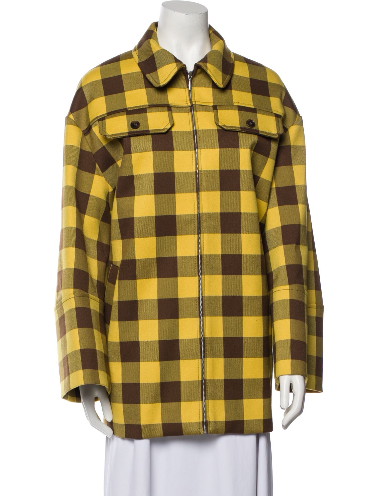 Baum und Pferdgarten Bethany Checked Cady Plaid Print Coat