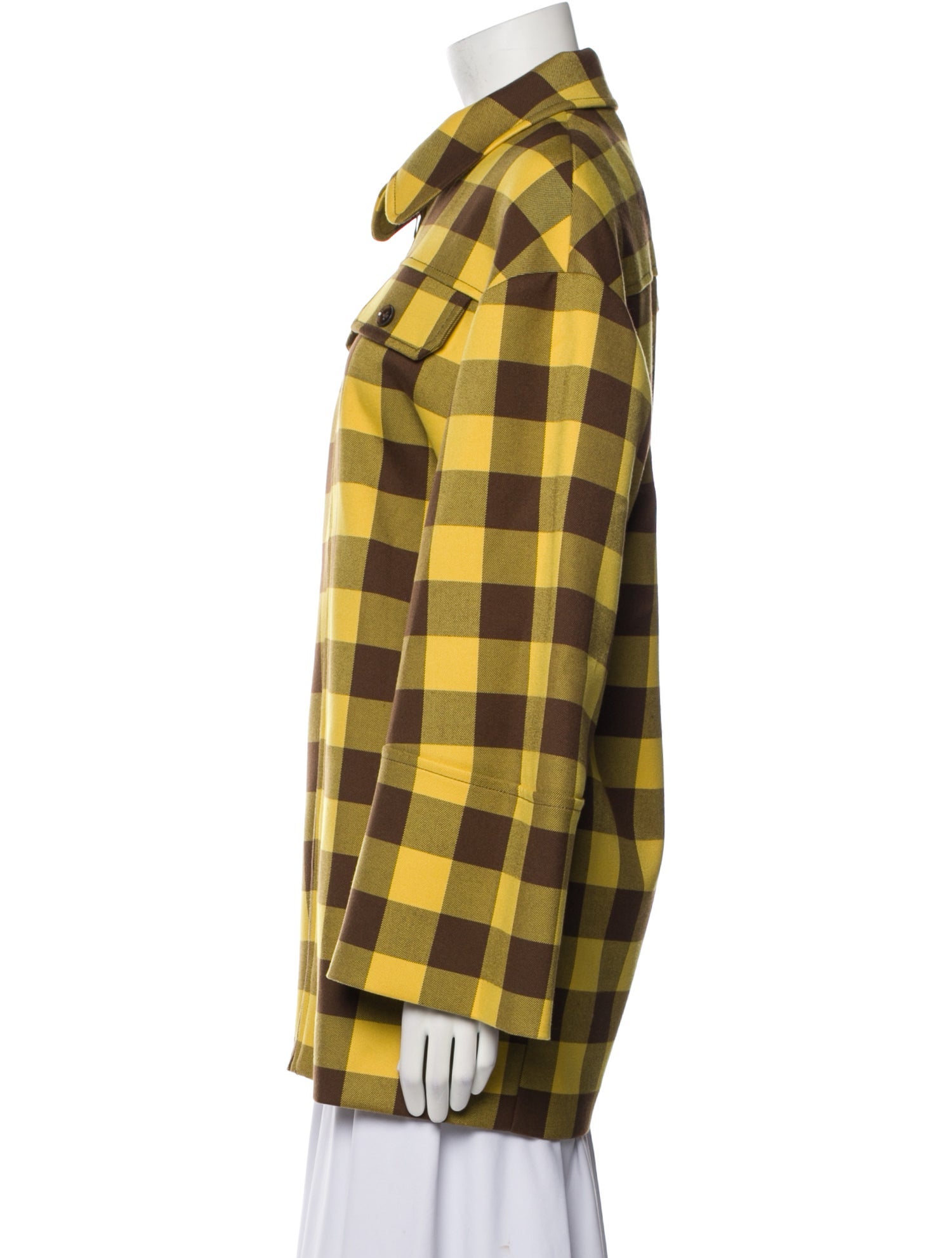 Baum und Pferdgarten Bethany Checked Cady Plaid Print Coat