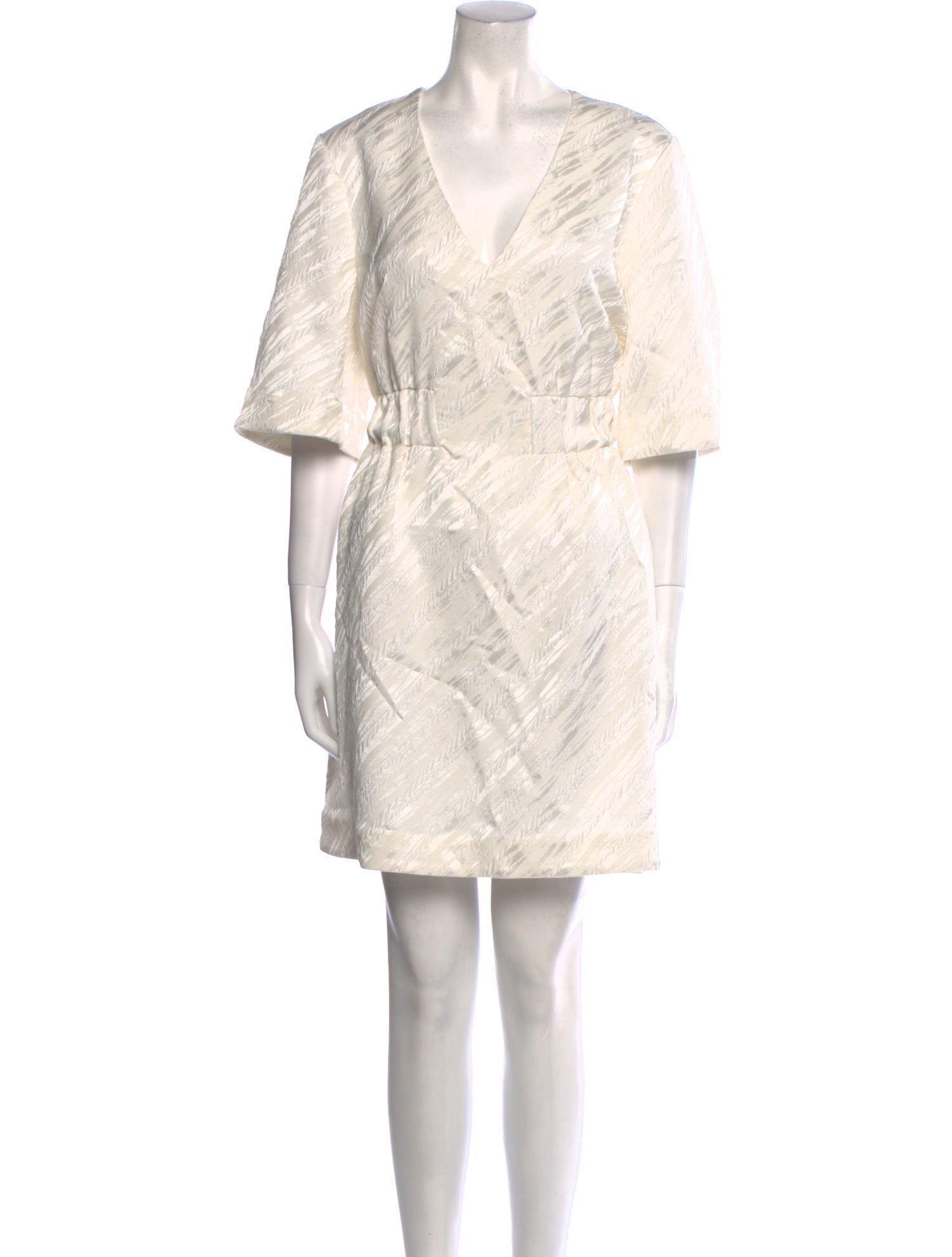 Baum und Pferdgarten V-Neck Mini Dress