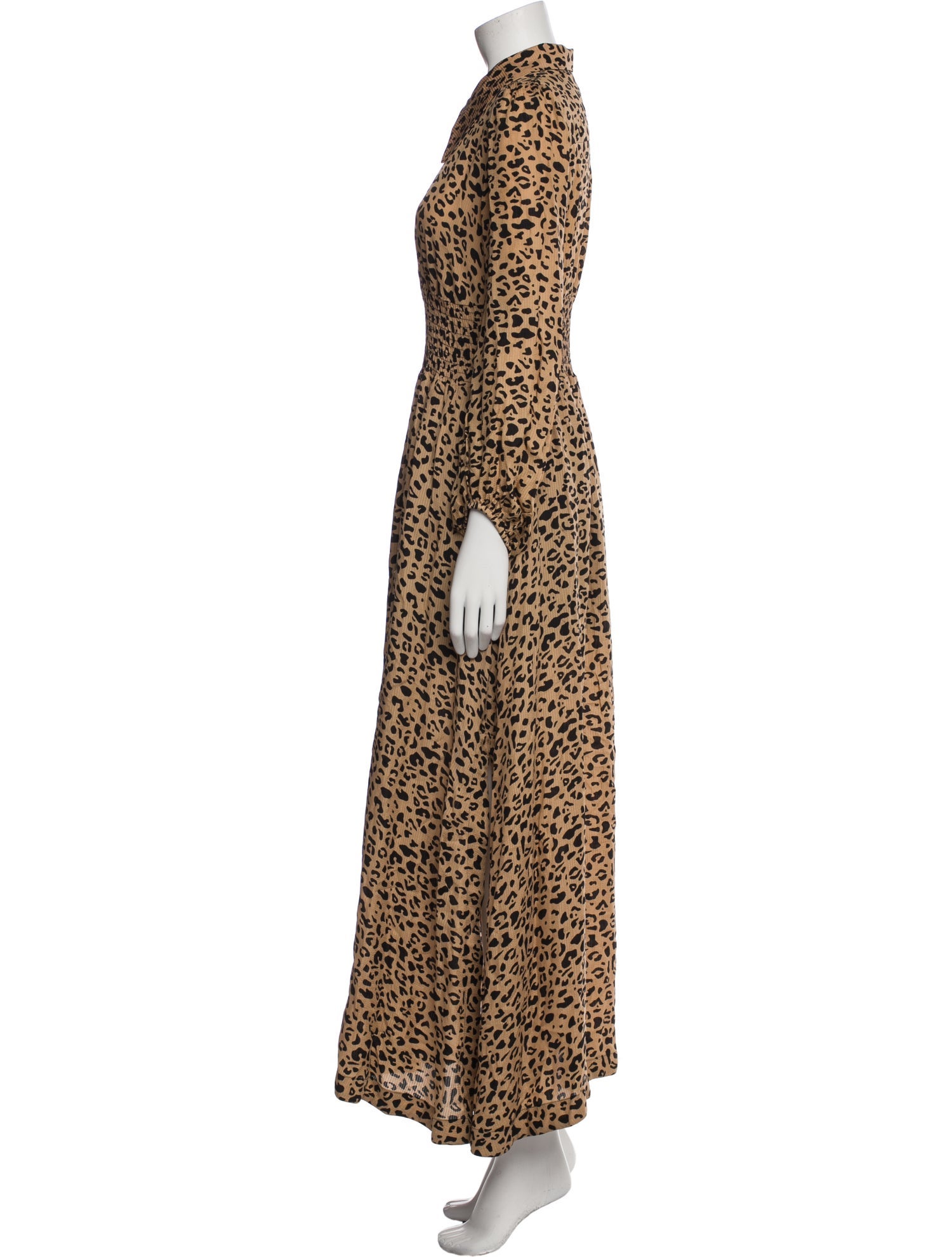Baum und Pferdgarten Animal Print Long Dress