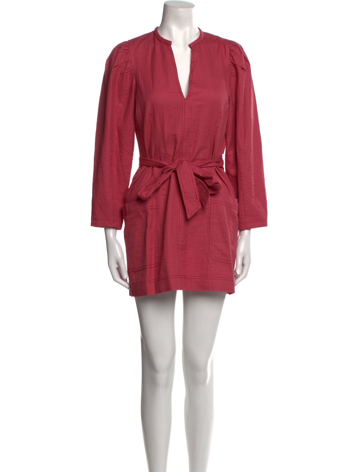 Baum und Pferdgarten V-Neck Mini Dress