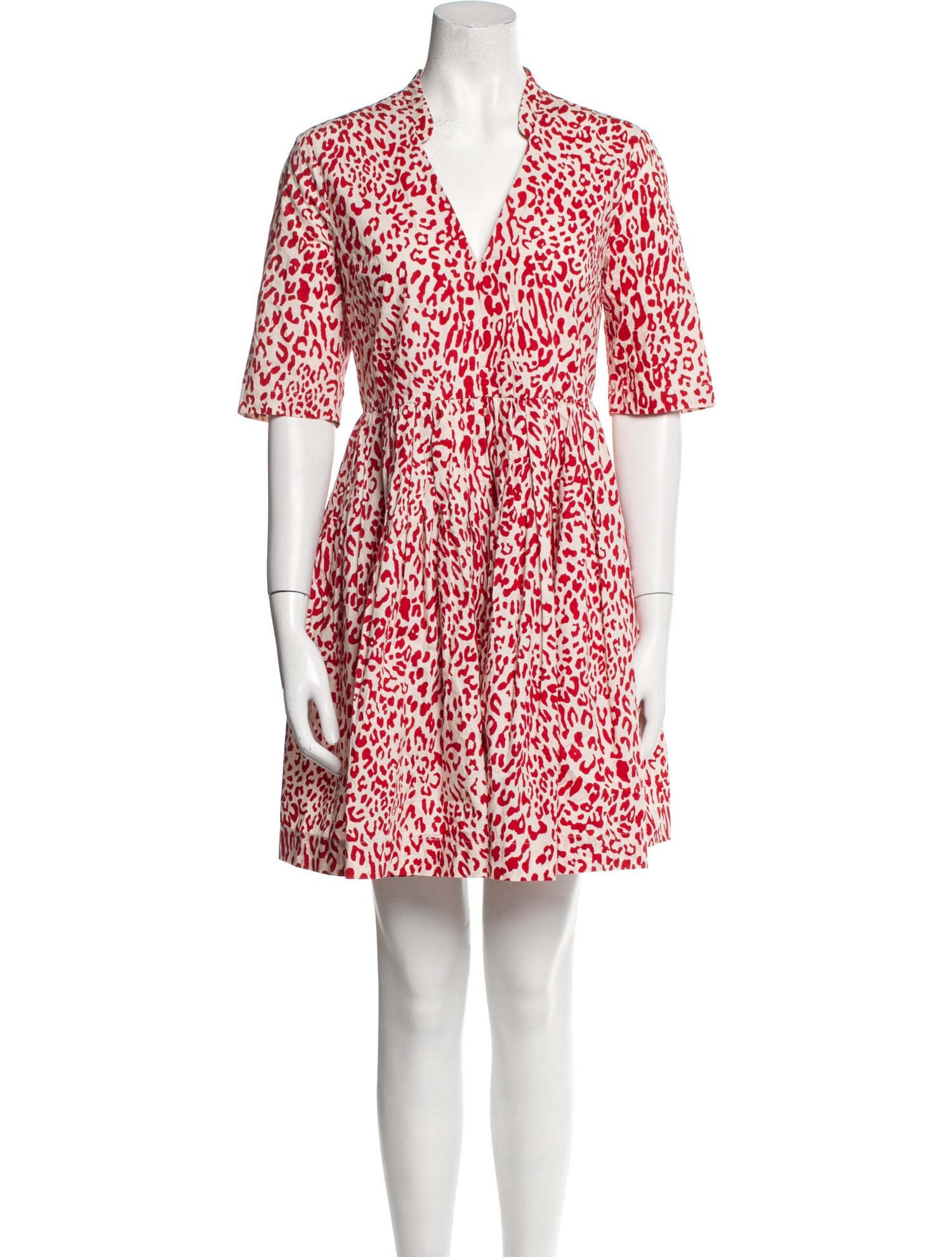 Baum und Pferdgarten Animal Print Mini Dress