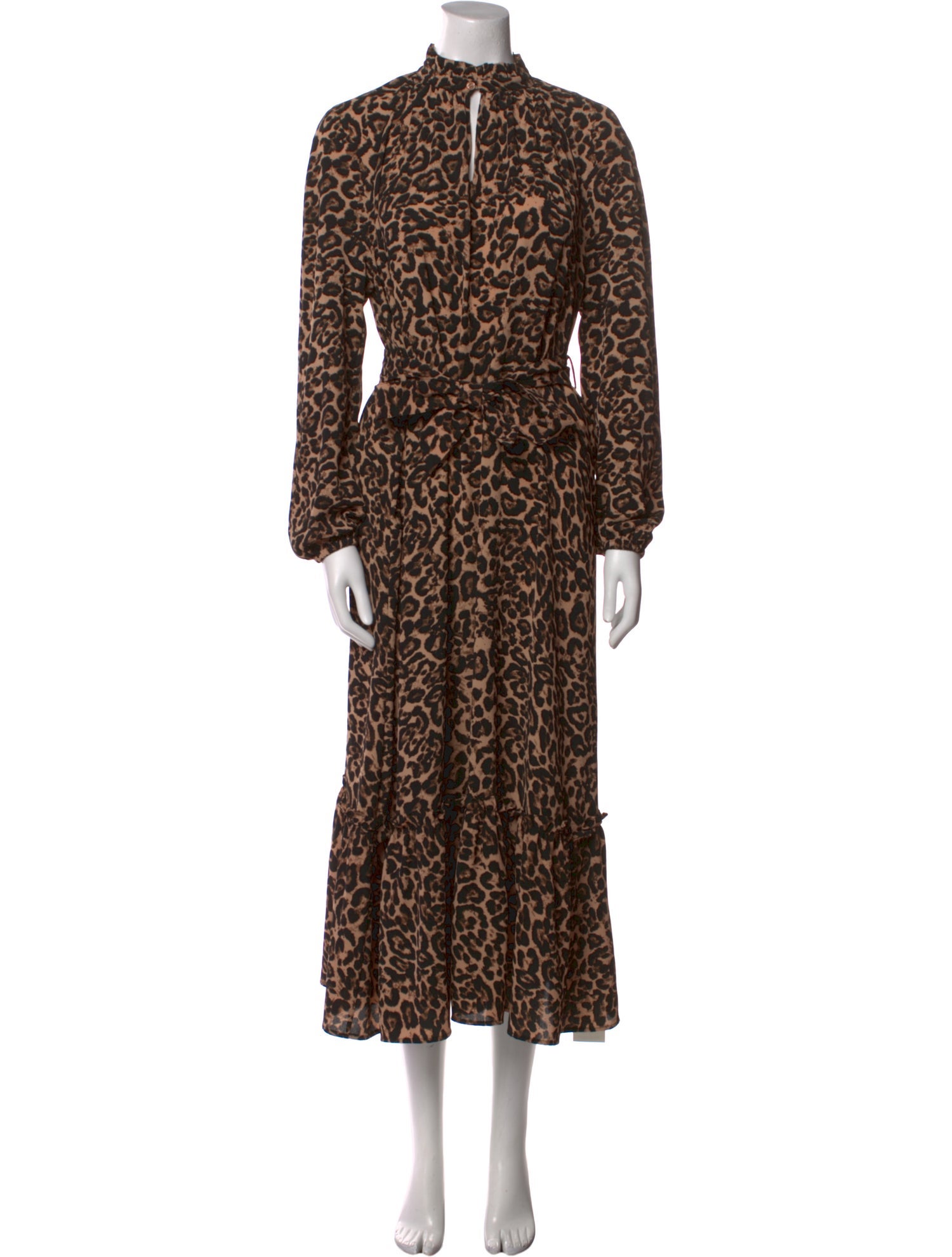 Baum und Pferdgarten Animal Print Long Dress