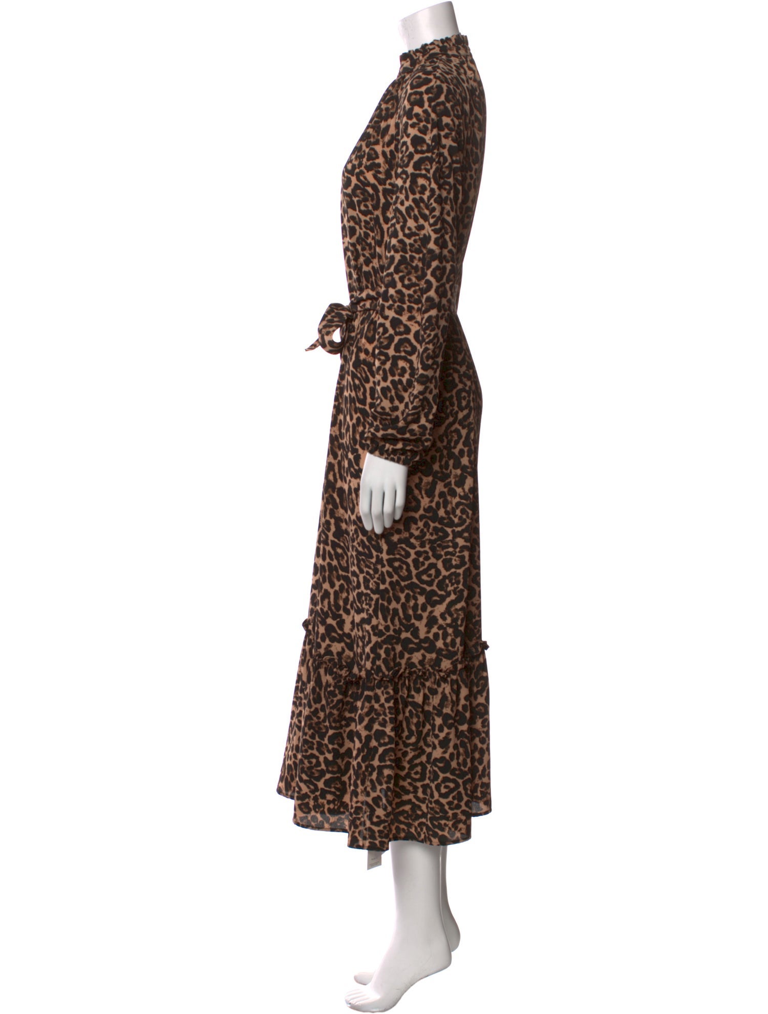 Baum und Pferdgarten Animal Print Long Dress