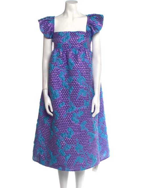 Baum und Pferdgarten Printed Midi Length Dress