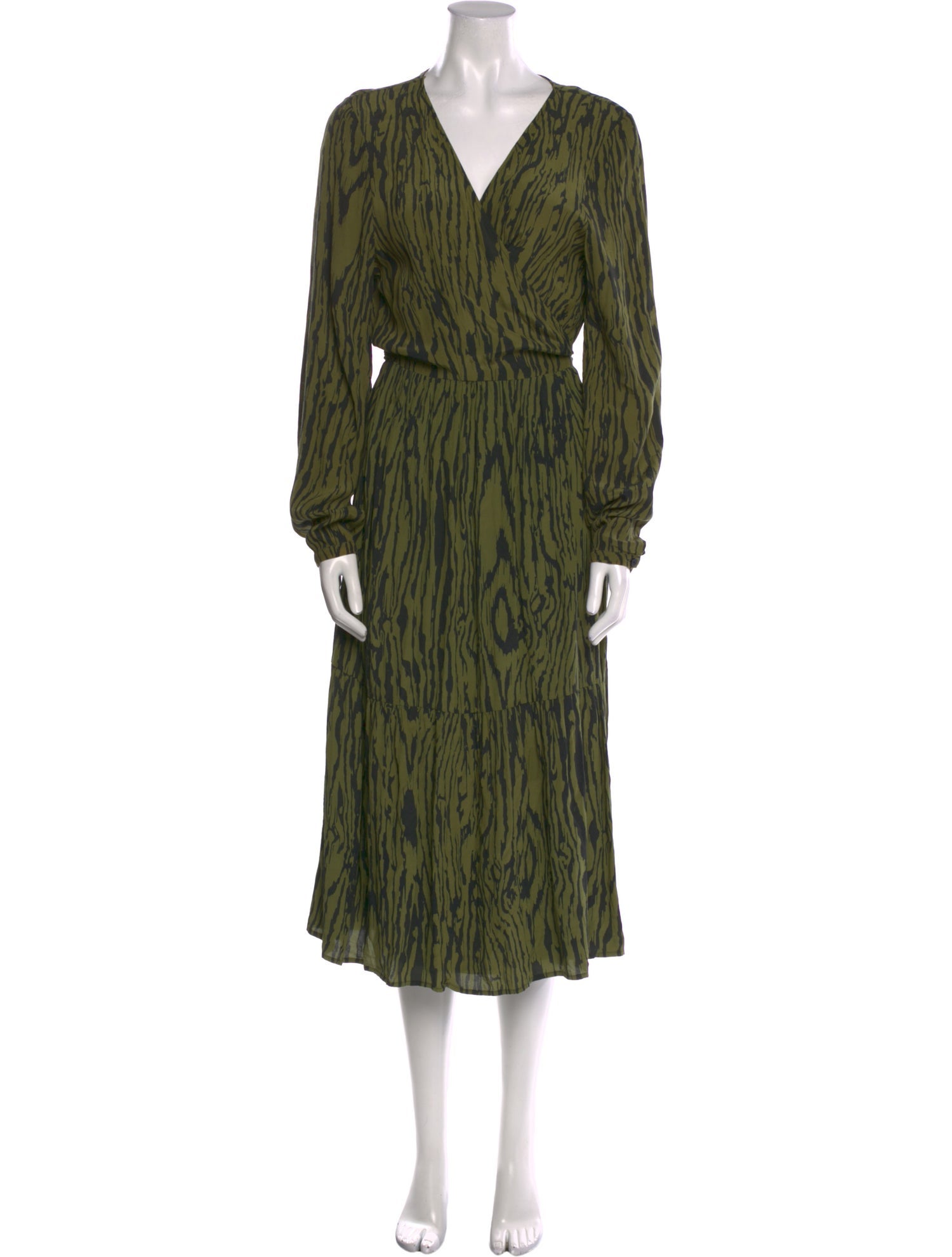 Baum und Pferdgarten Animal Print Midi Length Dress