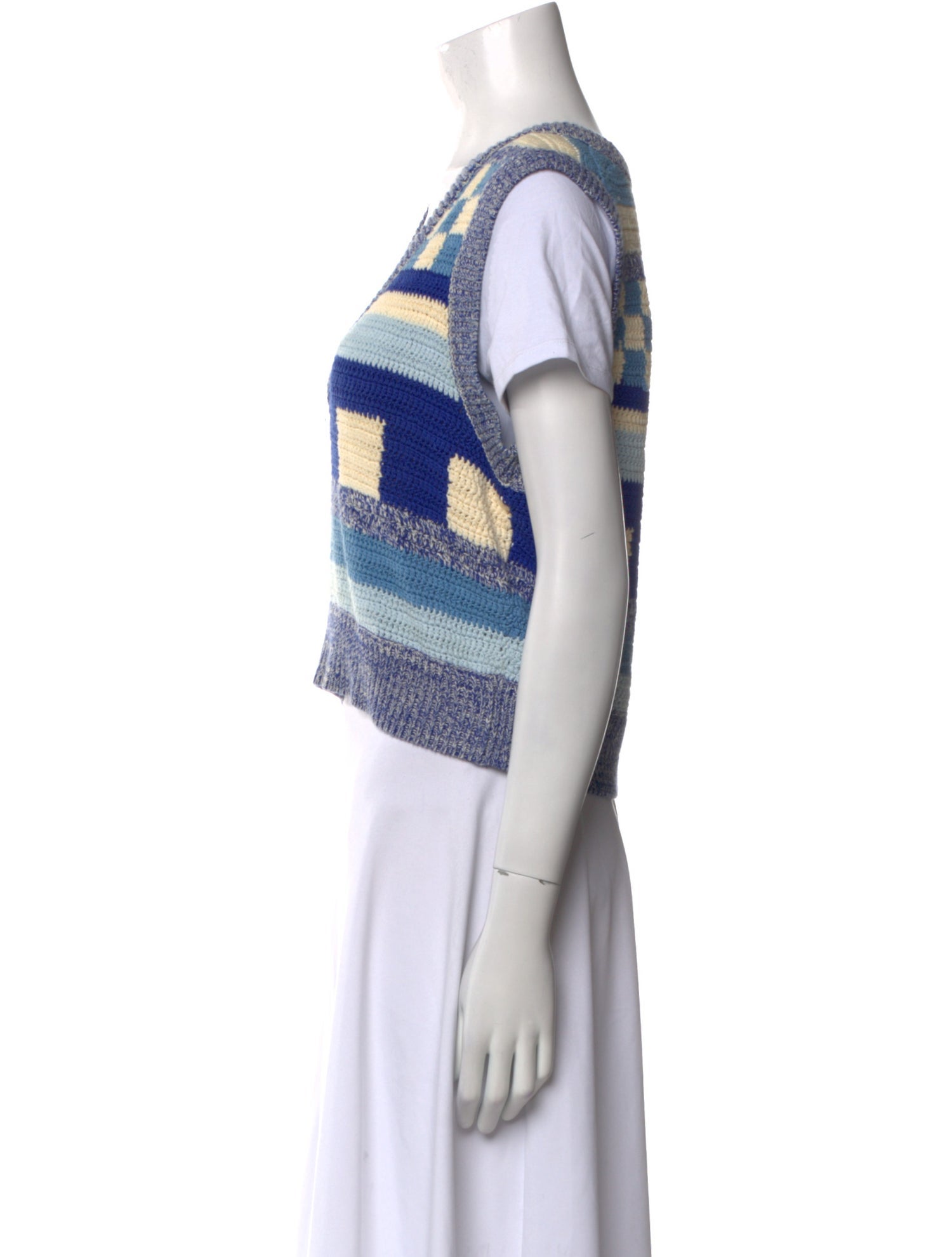 Baum und Pferdgarten Printed V-Neck Sweater