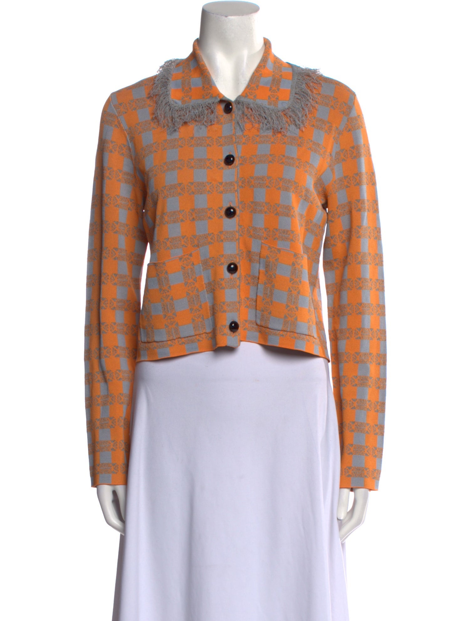 Baum und Pferdgarten Printed V-Neck Sweater